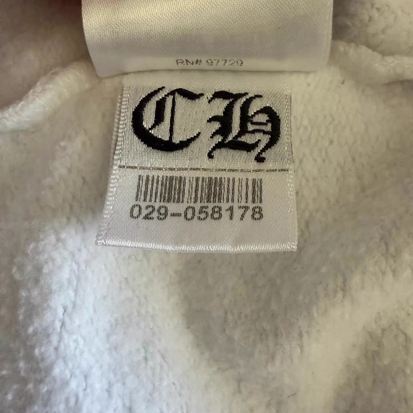 Chrome Hearts Chrome Hearts White Hidden Horse Shoe Hoodie Size US XL / EU 56 / 4 - 6 Thumbnail