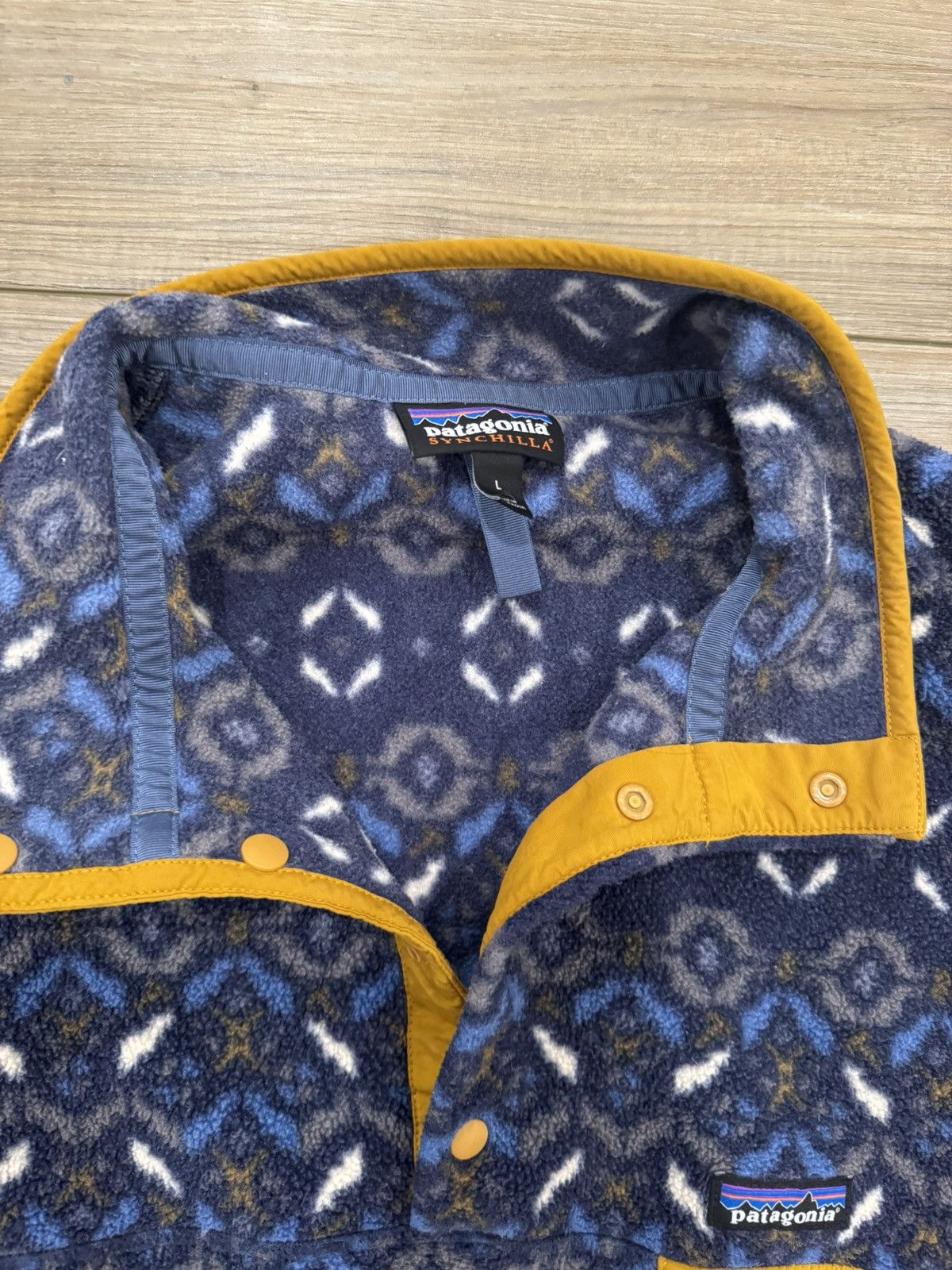 Patagonia × Vintage Vintage Patagonia synchilla Size US L / EU 52-54 / 3 - 3 Thumbnail