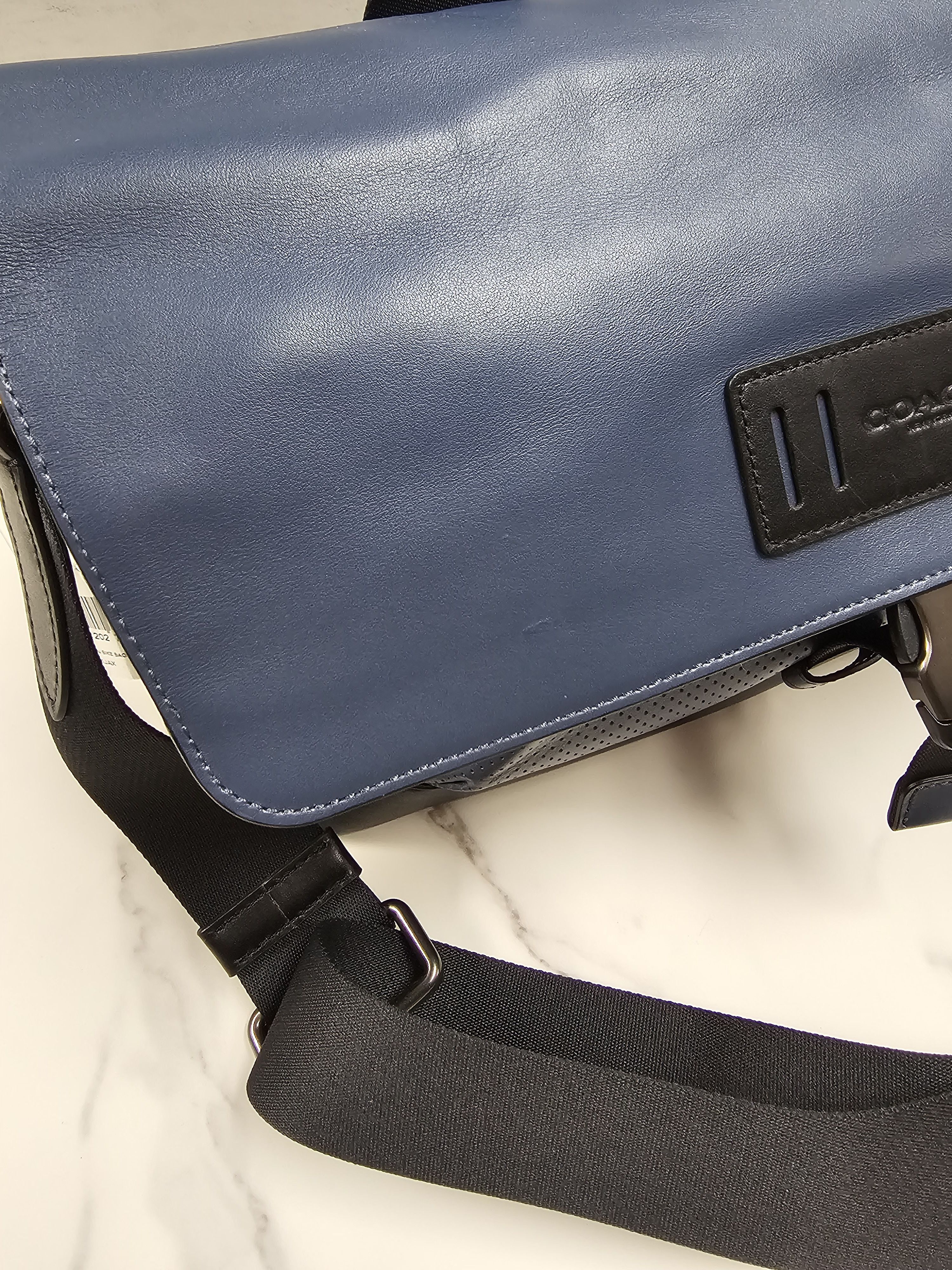 Coach Coach Blue Terrain Bike Crossbody Bag Size ONE SIZE - 15 Thumbnail