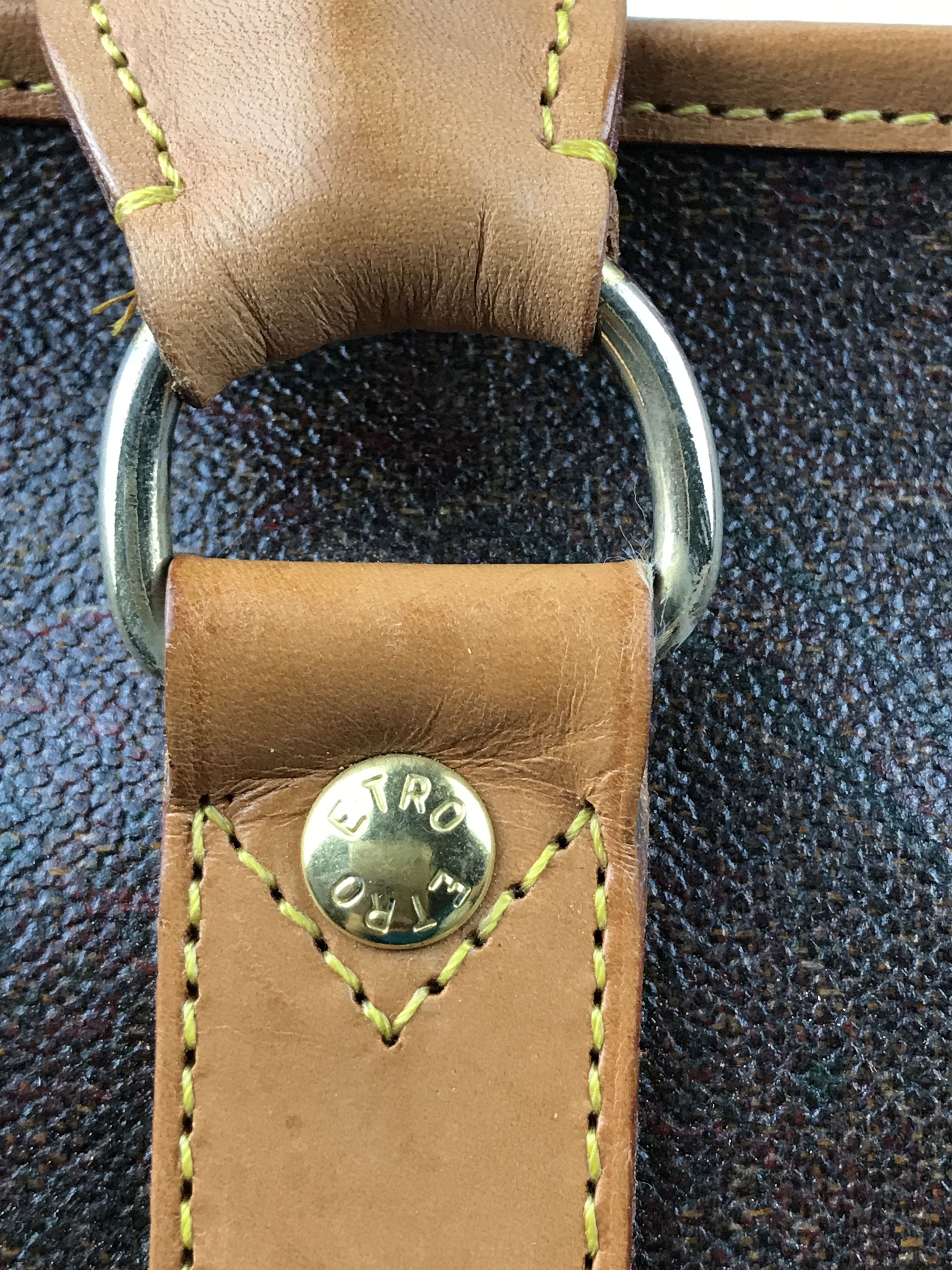 Designer × Etro × Vintage Vintage Etro Milano Paisley Tote Bag Size ONE SIZE - 11 Thumbnail
