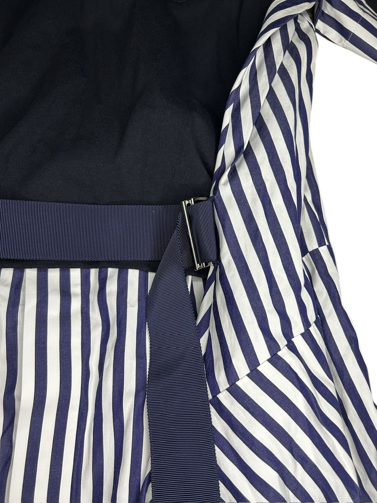 Sacai Hybrid T-Shirt Belted Dress Size S / US 4 / IT 40 - 4 Thumbnail