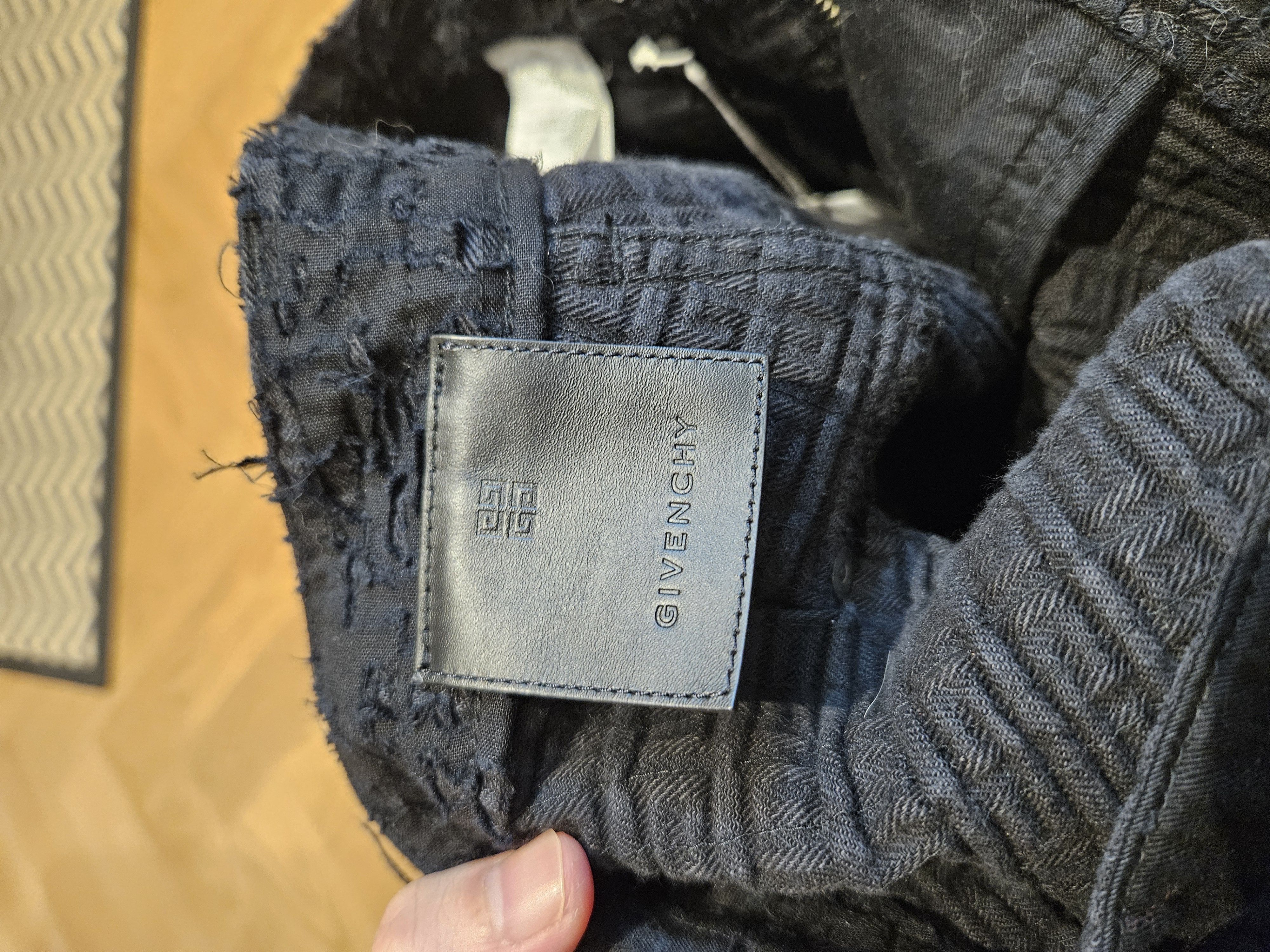 Givenchy Givenchy boro denim jeans size 34 Size US 34 / EU 50 - 3 Thumbnail