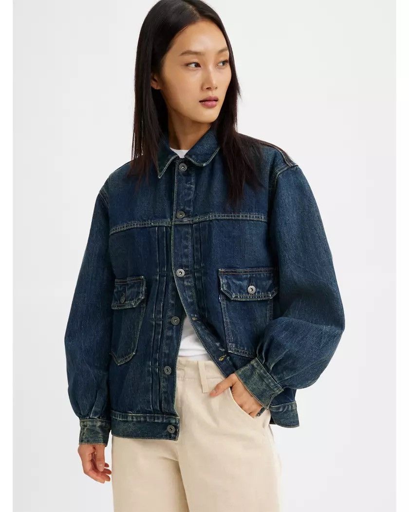 NWT Levi's Made & Crafted Tucked Type 2 Trucker Denim Jacket