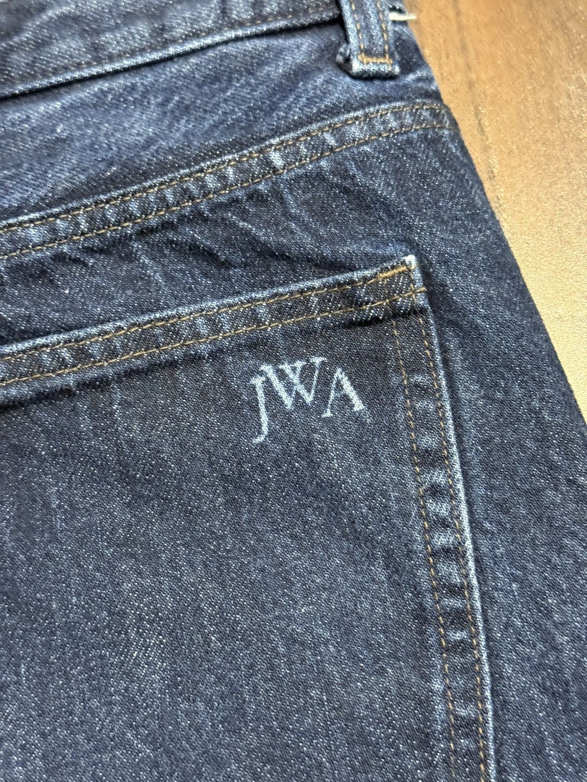 JW Anderson × Uniqlo Wide Leg Straight Jeans Size US 32 / EU 48 - 4 Thumbnail
