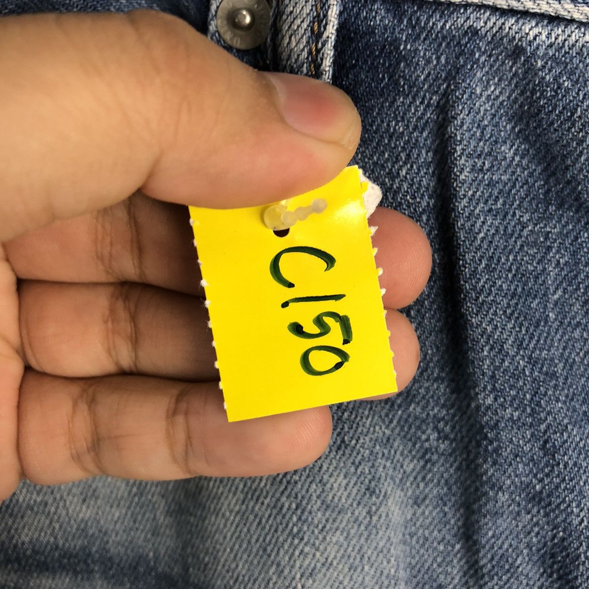 Japanese Brand DL Uniqlo Jeans Distressed Denim Pants #C150 Size US 34 / EU 50 - 12 Thumbnail