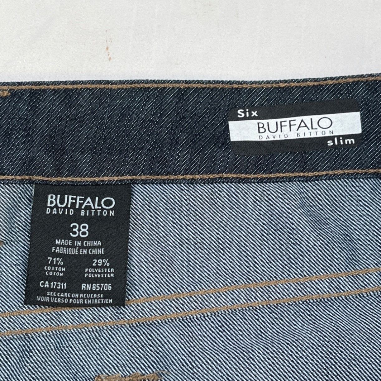 Buffalo David Bitton Buffalo David Bitton Men's Jeans/Slim Fit Sz 38 SKU 4102 Size US 38 / EU 54 - 5 Thumbnail