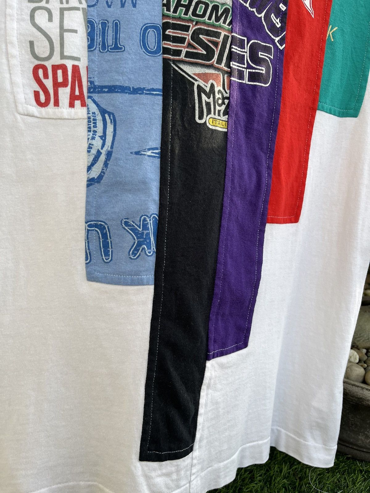 Comme des Garcons COMME DES GARCONS Reconstructed T-Shirts Size US M / EU 48-50 / 2 - 3 Thumbnail