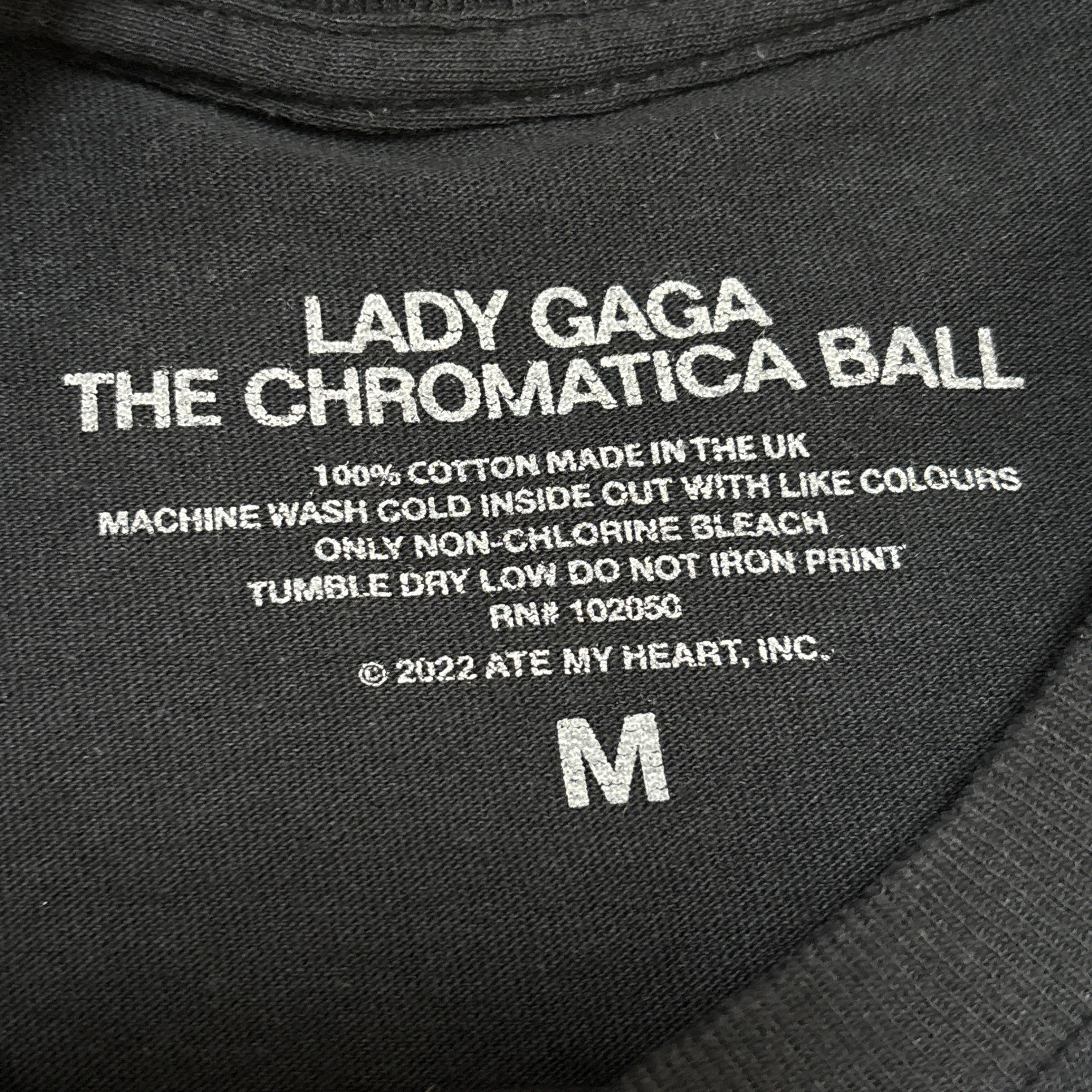 Band Tees Lady Gaga Shirt Y2K Style Music Merch Graphic Band Tee Size US M / EU 48-50 / 2 - 7 Thumbnail