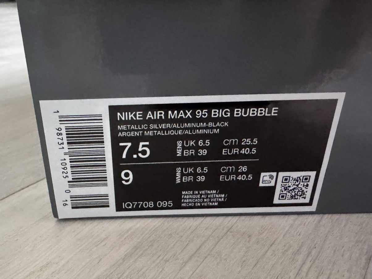 Palace Nike Air Max 95 Big Bubble Palace Size US 7.5 / EU 40-41 - 9 Thumbnail