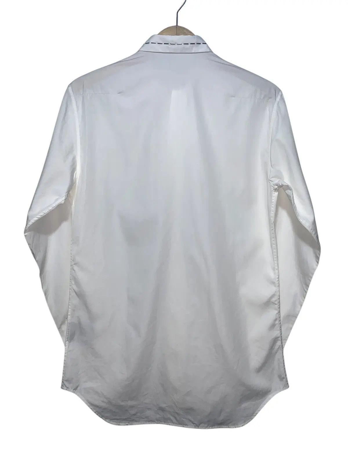 Dior Dior Runaway Fw17 Embroidery metal collar hiddenbutton shirt Size US M / EU 48-50 / 2 - 8 Thumbnail