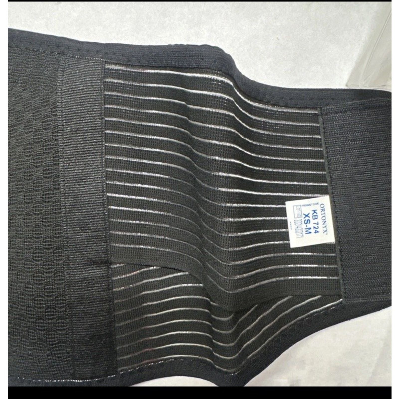 & Other Stories ORTONYX black /Red Lumbar Support Belt Sz. XS-M Size ONE SIZE - 4 Thumbnail