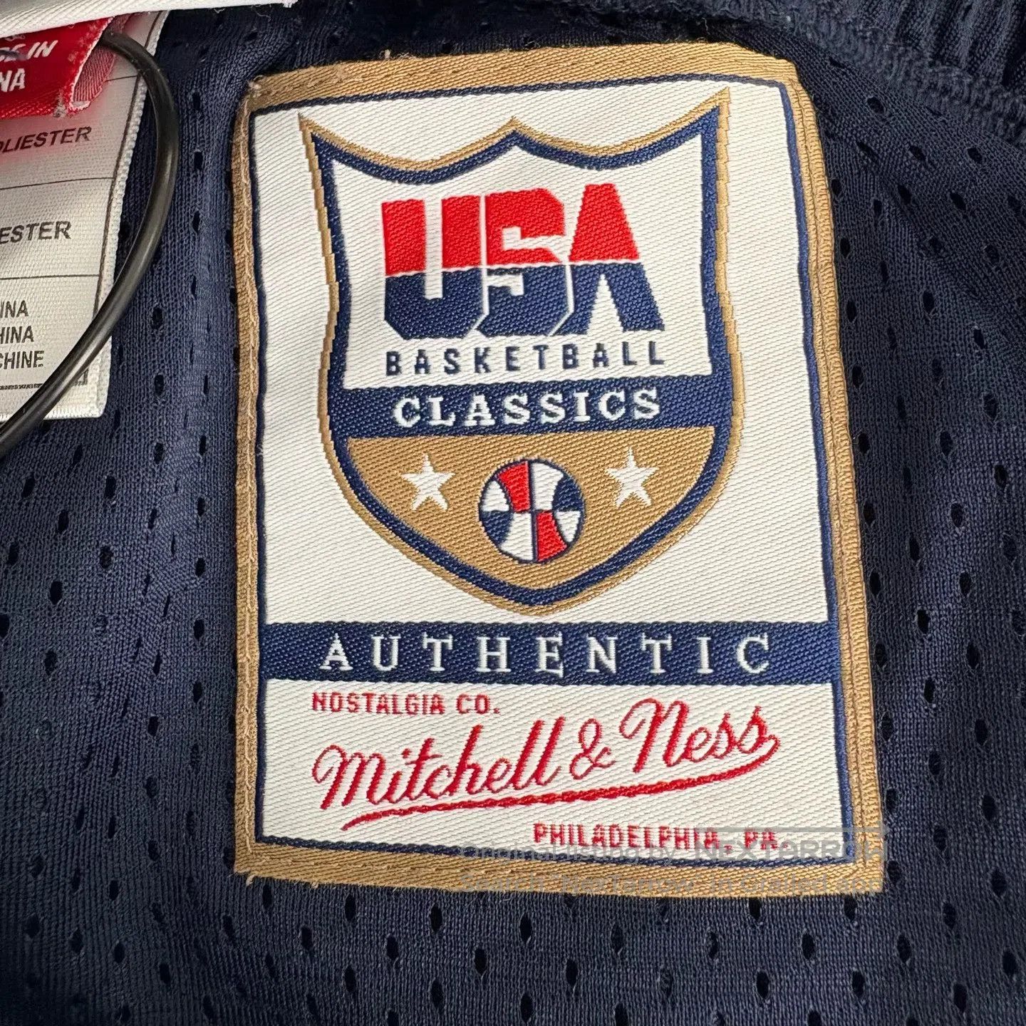 Mitchell & Ness mitchell&ness sizeXXL Classic Retro 1992 American Dream Tea Size US 43 - 5 Thumbnail