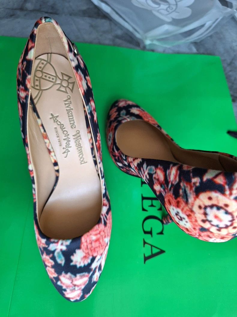 Vivienne Westwood vivienne westwood Floral high heels Size US 7.5 / IT 37.5 - 4 Thumbnail