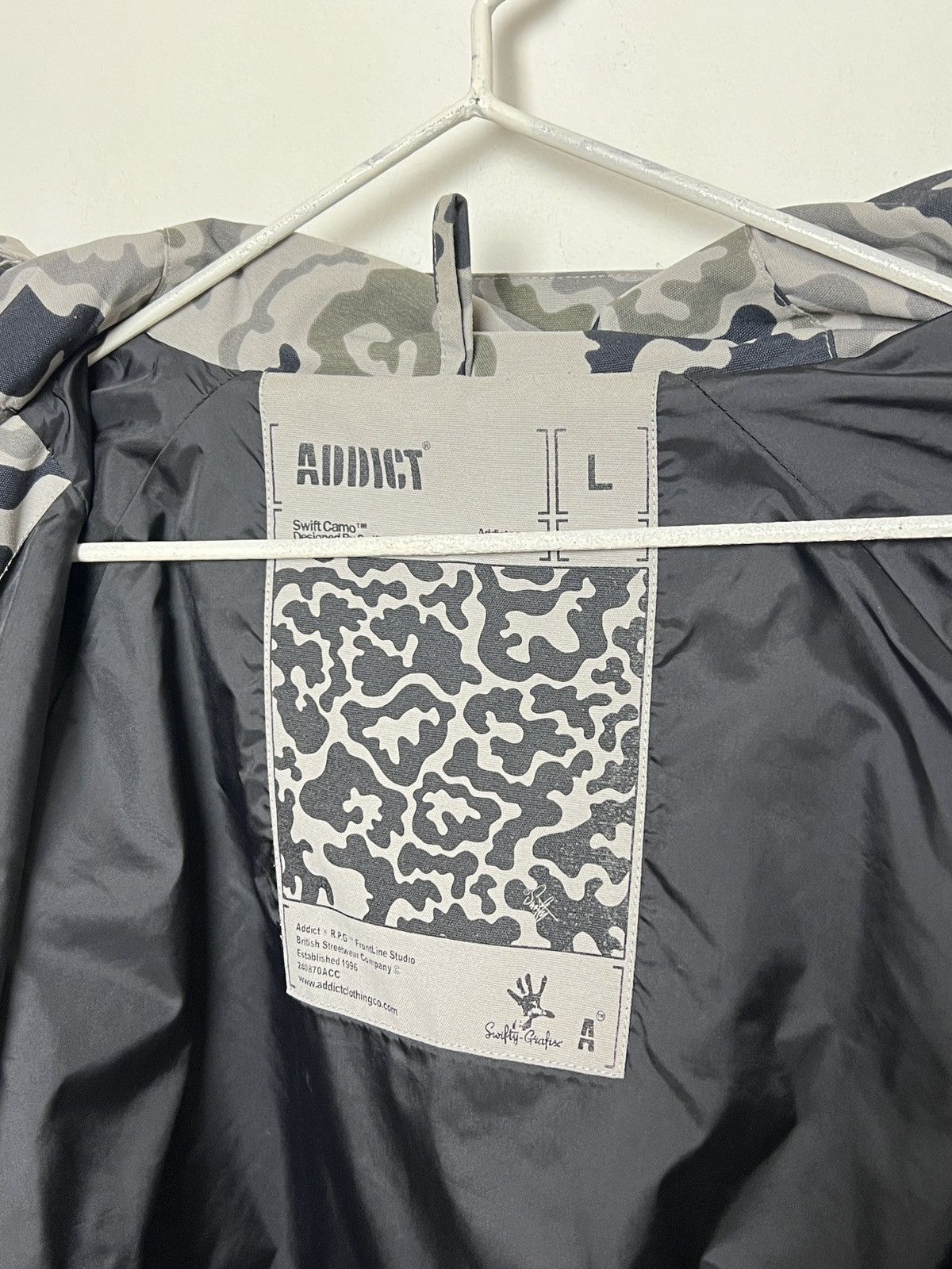 ADDICT addict y2k camo jacket Size US L / EU 52-54 / 3 - 11 Thumbnail