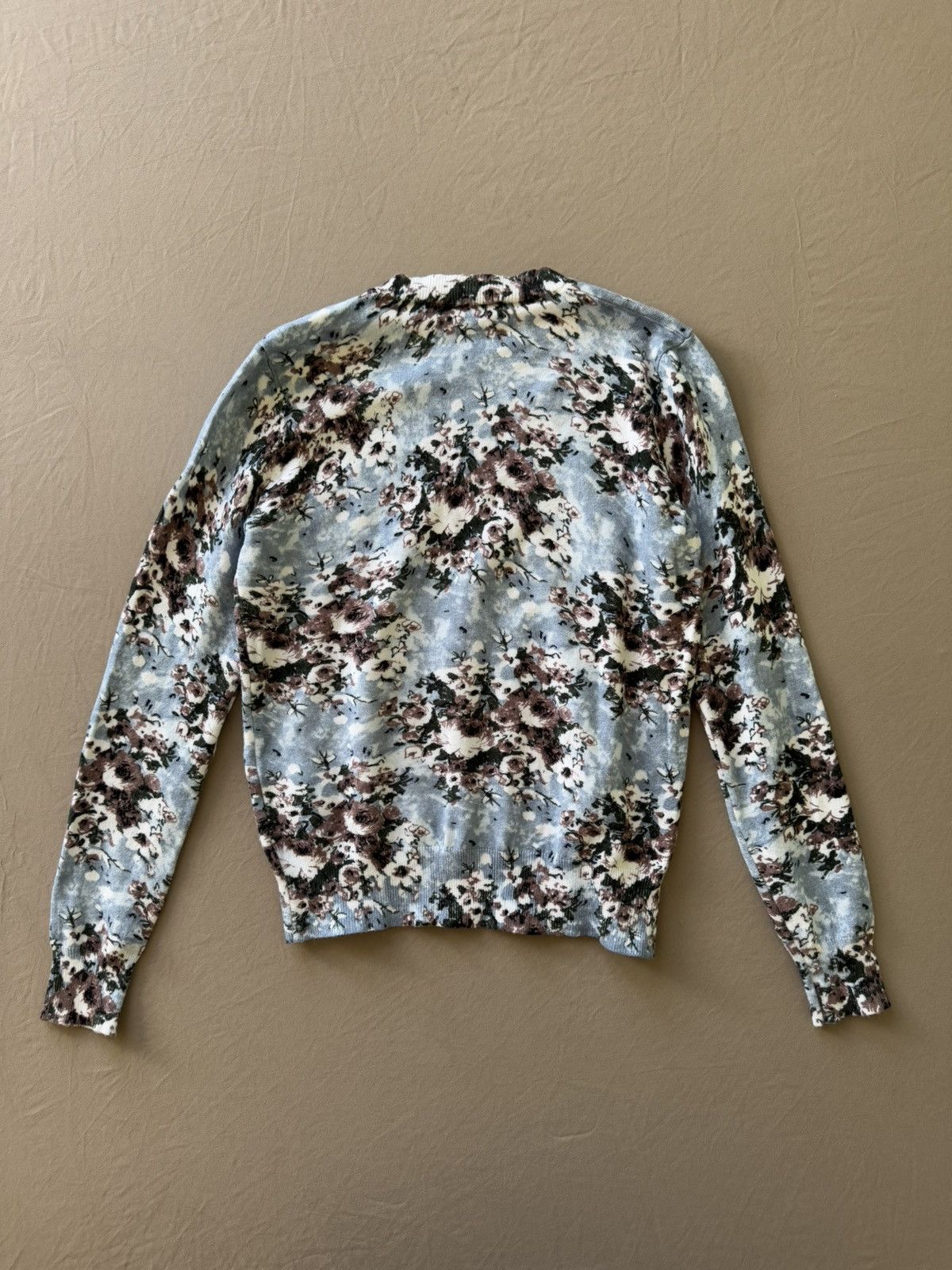 Other Georgette Floral Fine Knit Sweater Size XS / US 0-2 / IT 36-38 - 2 Thumbnail