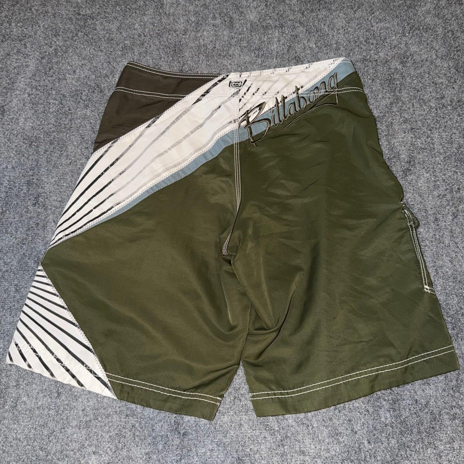 Billabong Billabong Green Shane Dorian Grail Surf Board Shorts Mens LG Size US 34 / EU 50 - 5 Thumbnail