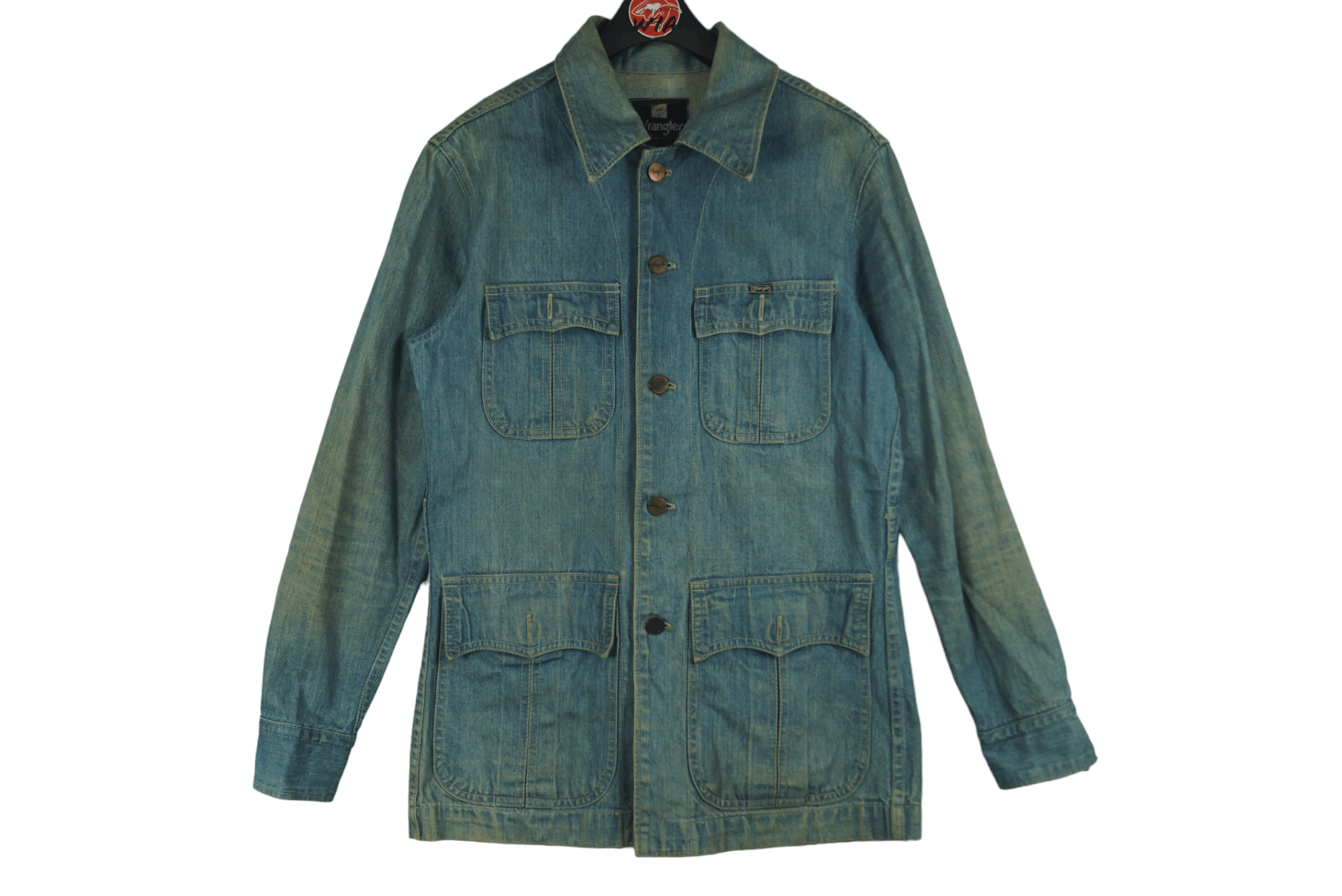 Vintage Wrangler Japan Denim Jacket Buttonup Nice Design