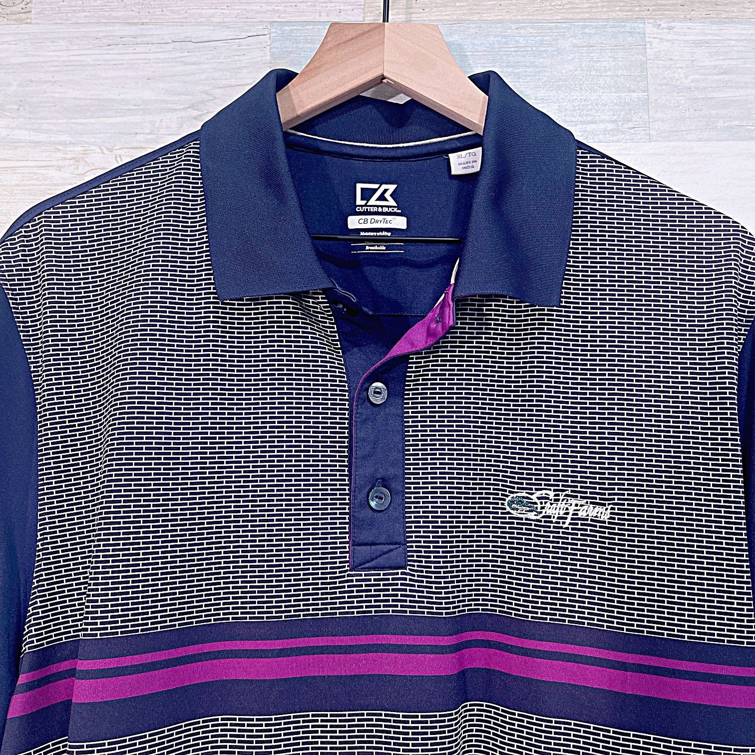 Cutter & Buck Craft Farms Golf Course Gulf Shores Performance Polo Mens XL Size US XL / EU 56 / 4 - 2 Thumbnail