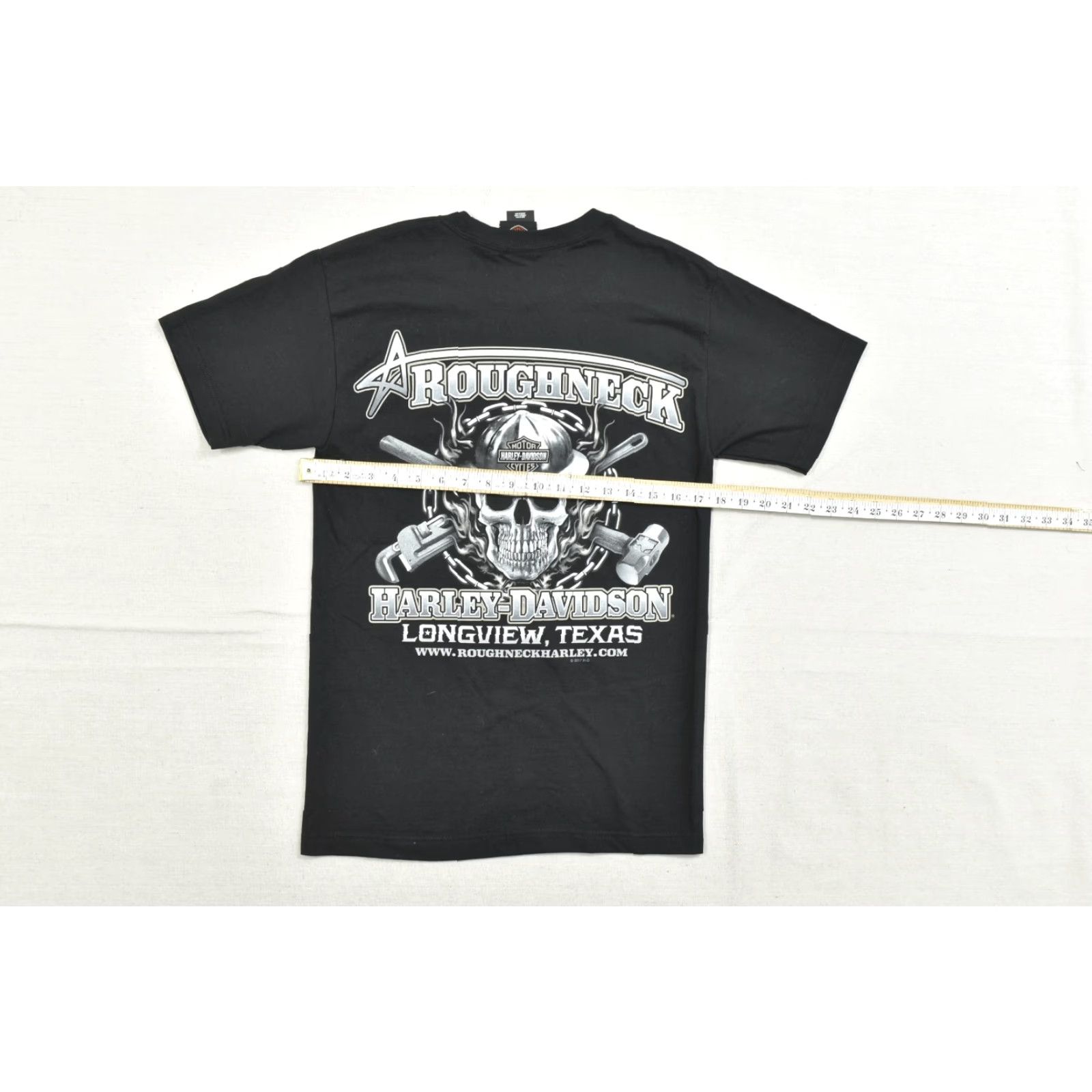 Harley Davidson Harley-Davidson Shirt Mens Small Black Green Sample Leprechaun Saint Patricks Size US S / EU 44-46 / 1 - 3 Thumbnail