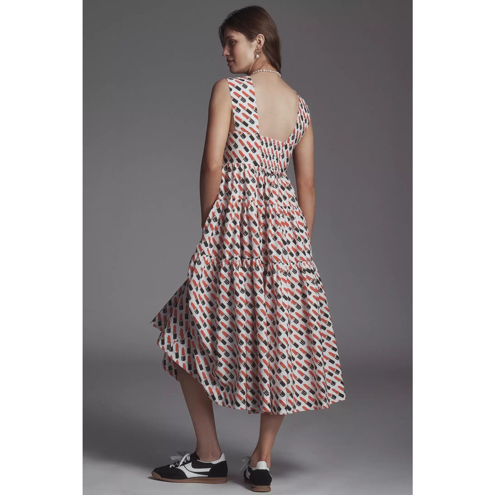 pleated midi dress Theory Pleated Hem Dress