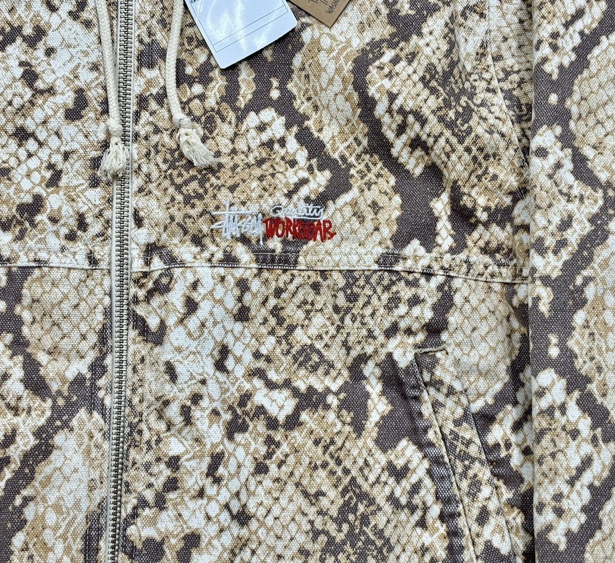 Stussy Stussy 23ss WORK JACKET INSULATED CANVAS Size US M / EU 48-50 / 2 - 7 Thumbnail