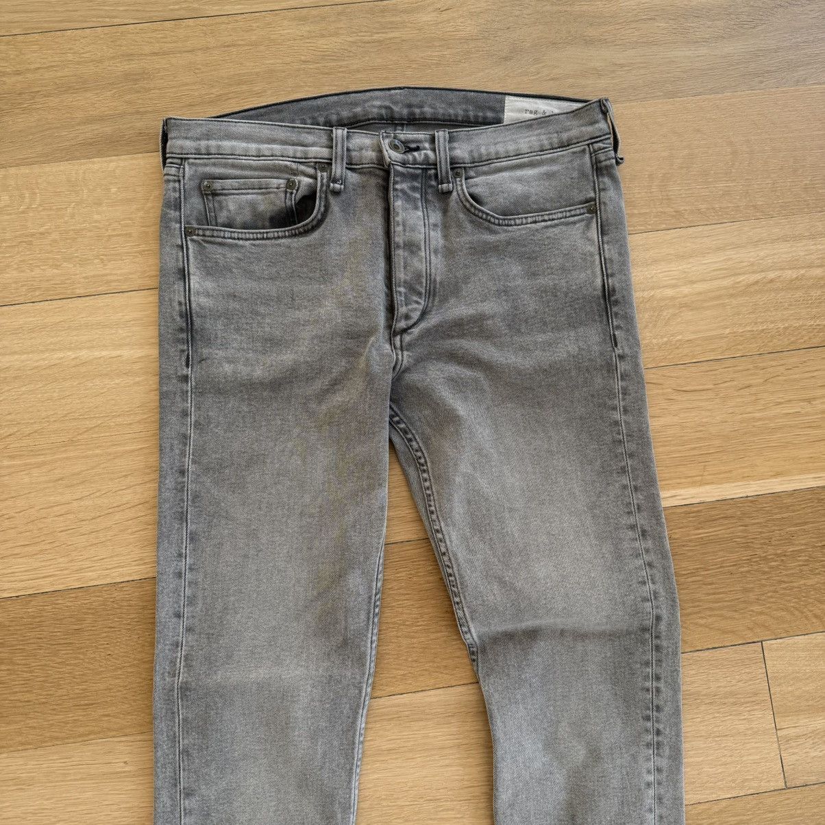 Rag & Bone Rag & Bone Fit 1 Extra Slim Grey Jeans size 31 Size US 31 - 2 Thumbnail