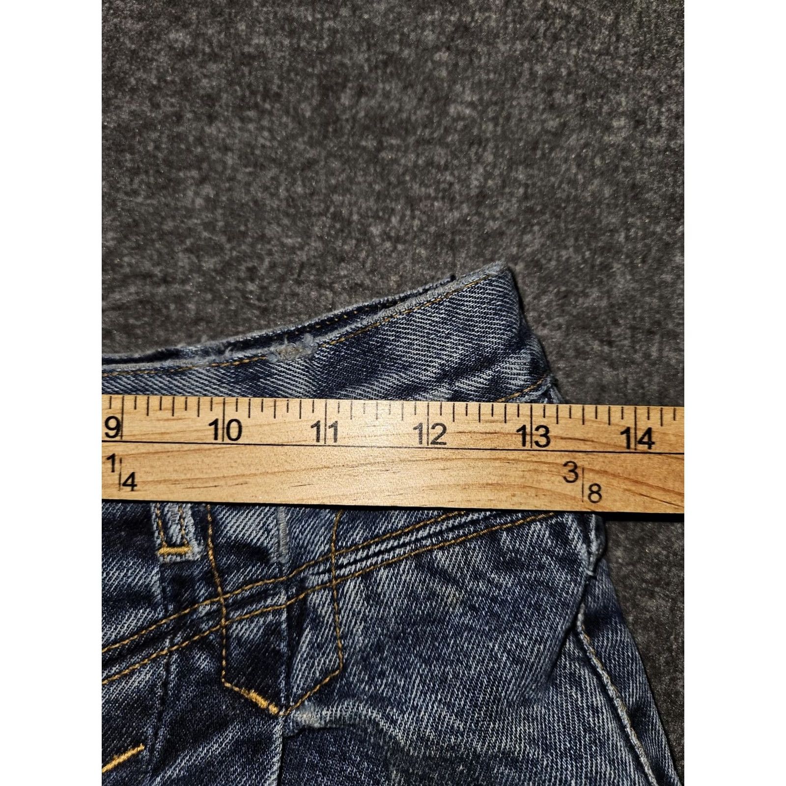 Vintage VINTAGE BonJour Jeans Womens 9/10 Blue High Rise Tapered Pleated Denim 90s Pants Size 30" / US 8 / IT 44 - 4 Thumbnail