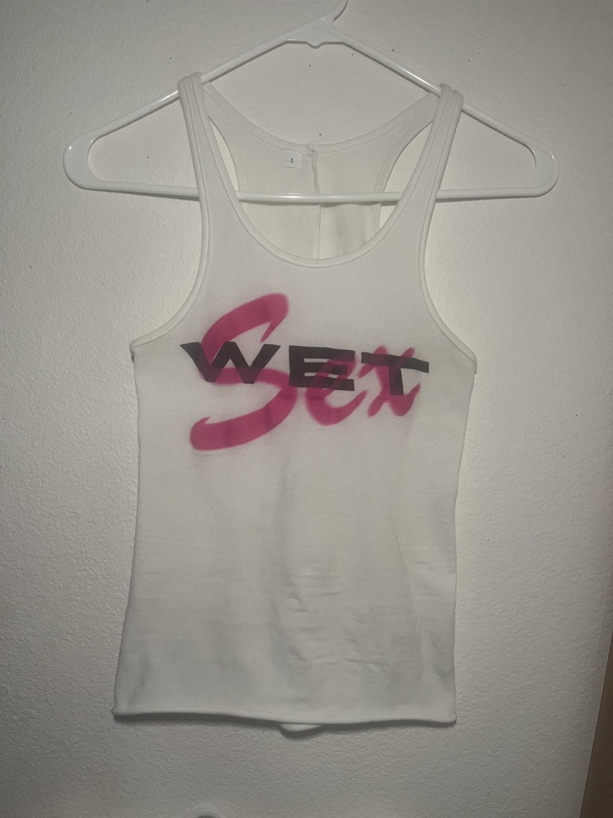 Mowalola “Wet Sex” Tank Top Size M / US 6-8 / IT 42-44 - 2 Thumbnail