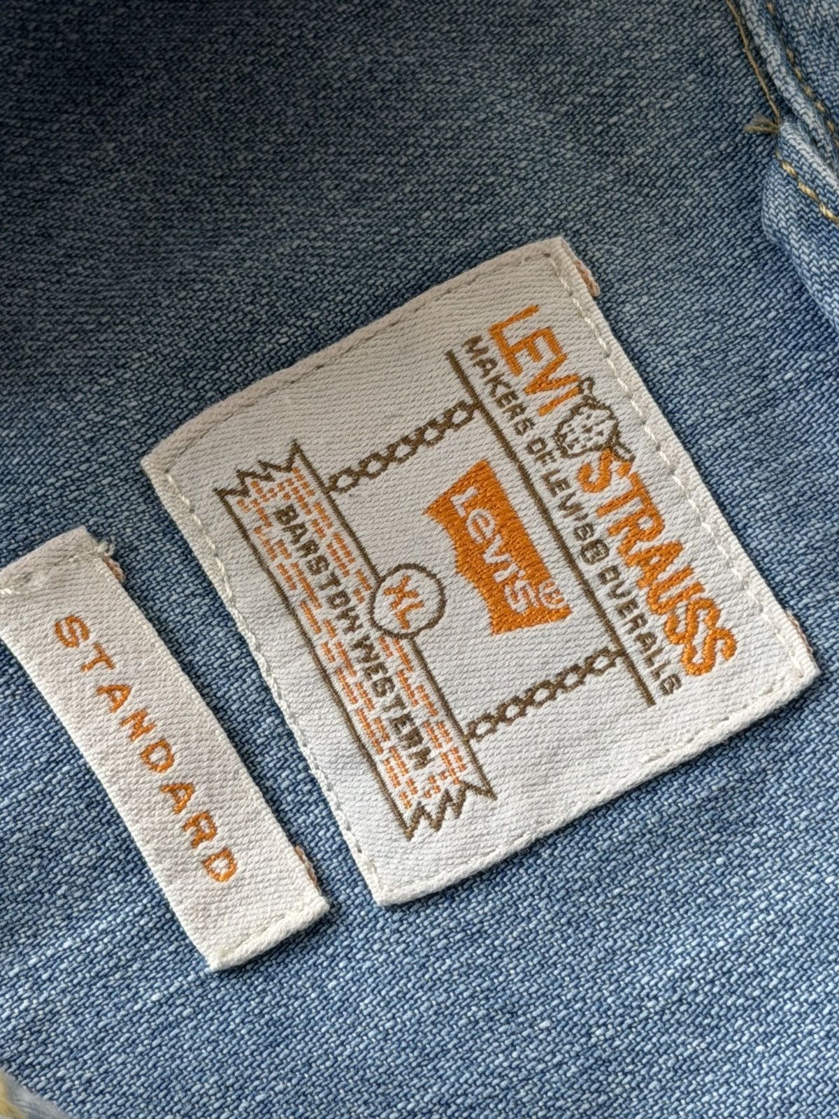 Levi's Levi’s Barstow Western Standard Cowboy Jacket Shirt Size US XL / EU 56 / 4 - 13 Thumbnail
