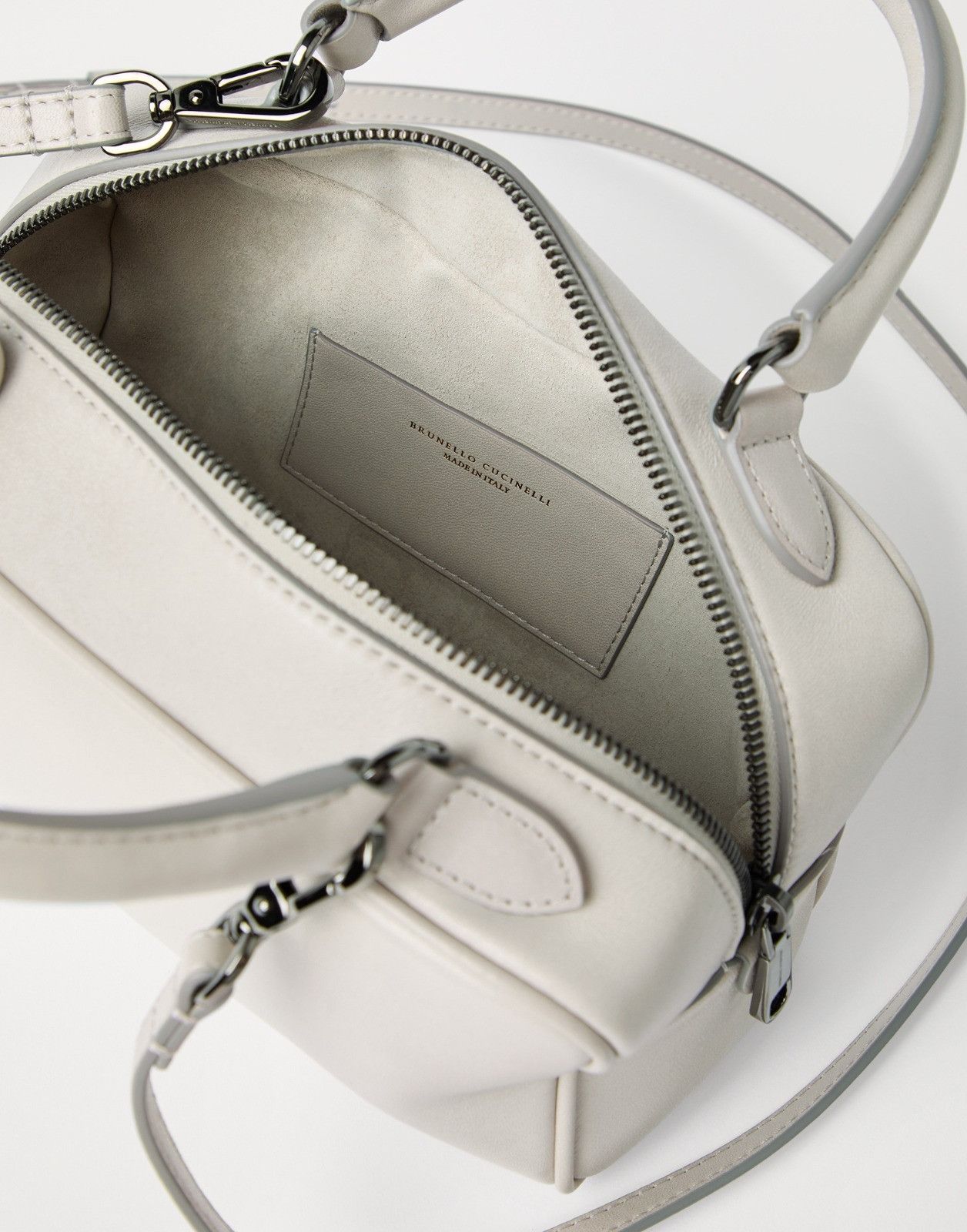 Brunello Cucinelli o1la1rc1a0326 Size: OS / Shoulder Strap Bag in White Size ONE SIZE - 3 Thumbnail