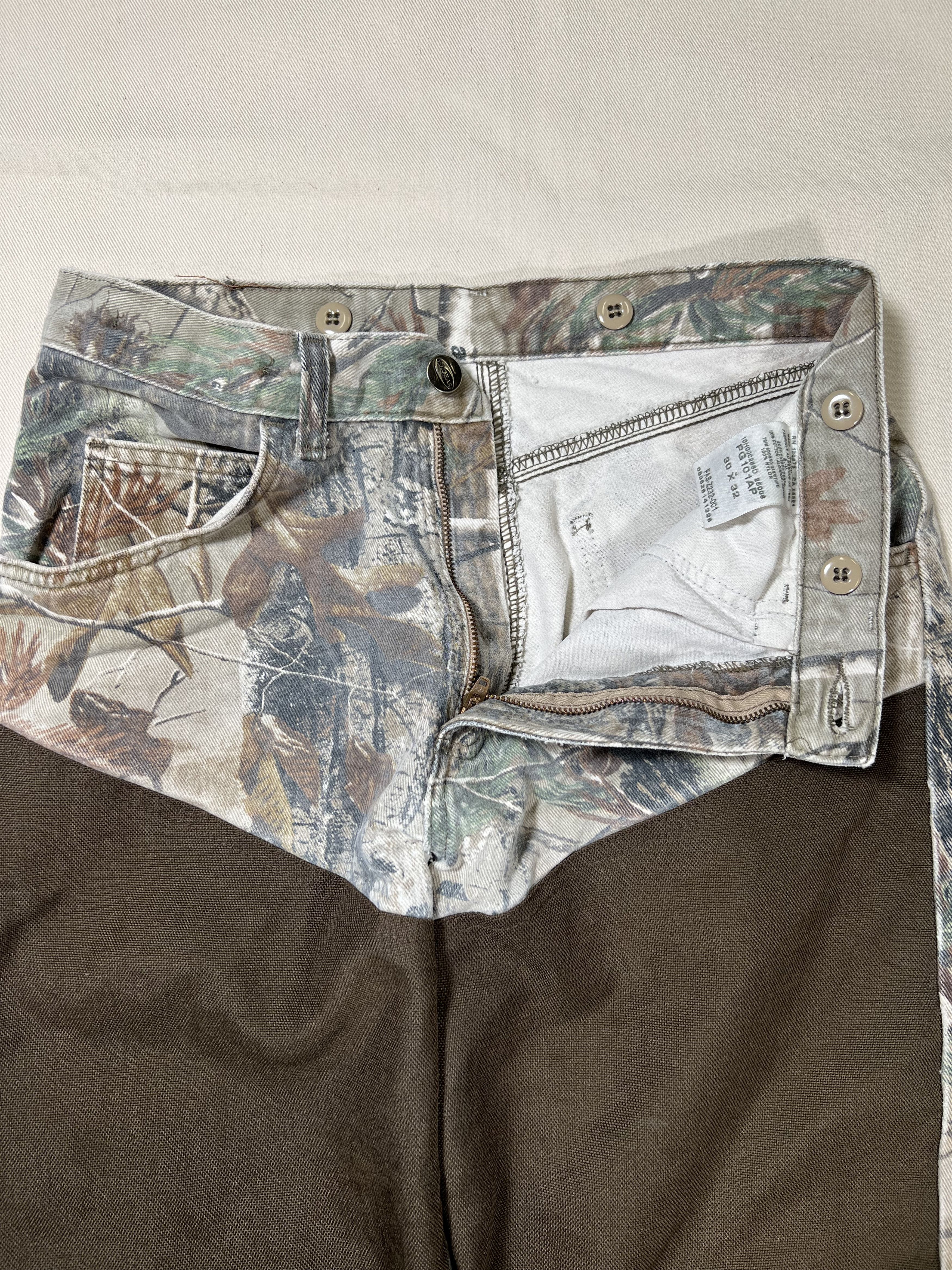 Realtree × Wrangler VTG 2000's Wrangler Realtree Camo Double Knee Pants Size US 30 / EU 46 - 5 Thumbnail