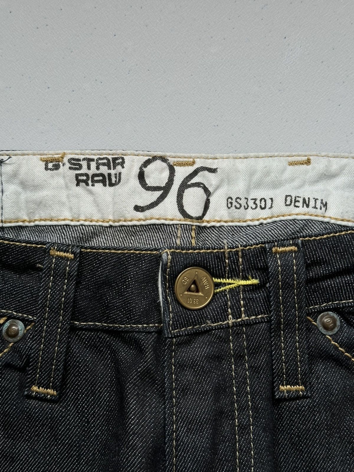 G-Star G star Raw Denim Jeans 96 Avant Garde Size US 27 - 11 Thumbnail