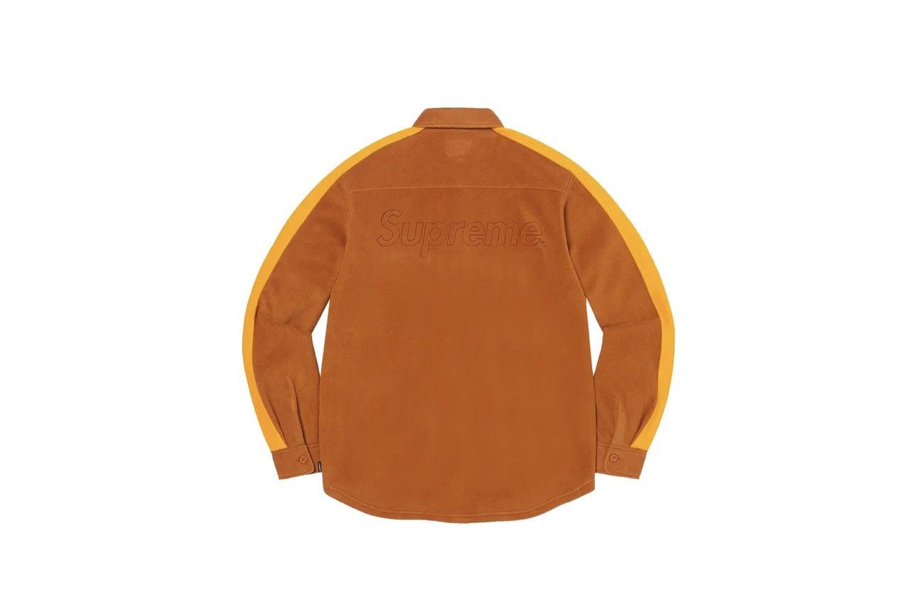 Supreme Supreme Polartec Shirt 'Rust' Size US XL / EU 56 / 4 - 2 Thumbnail