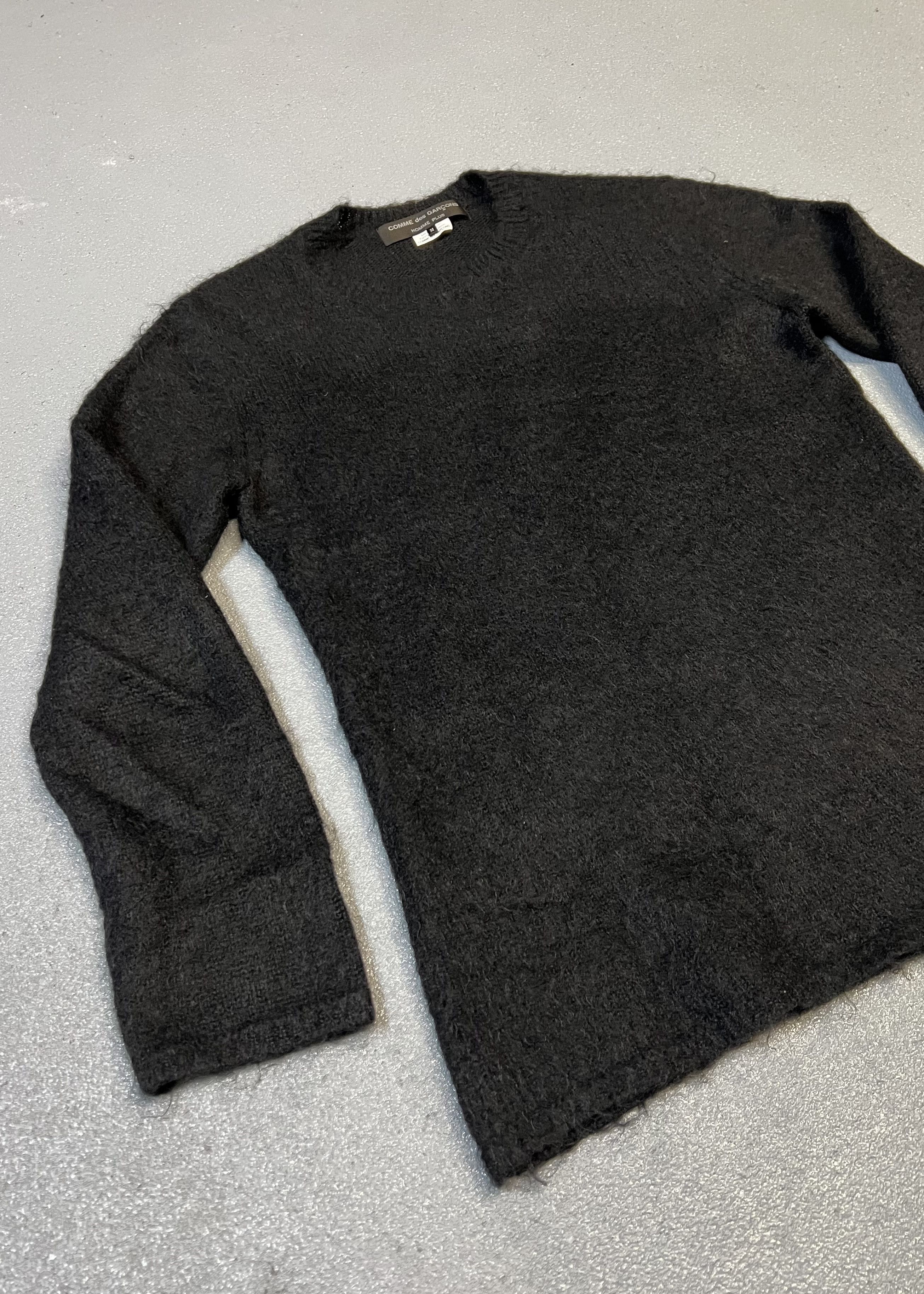 Comme des Garcons Comme des Garcons black mohair sweater. Size US L / EU 52-54 / 3 - 3 Thumbnail