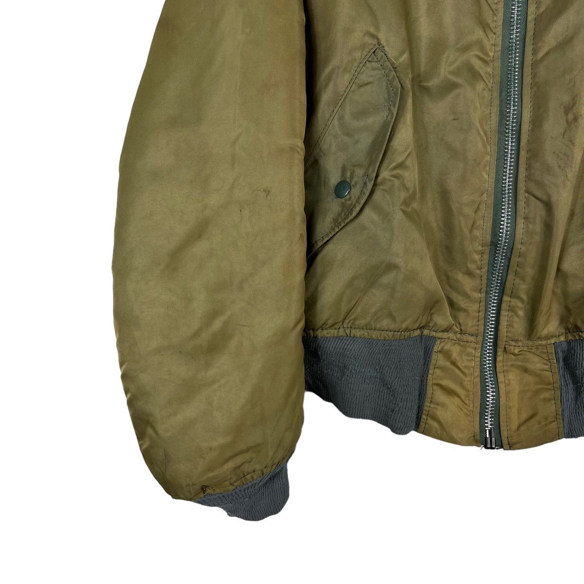 Alpha Industries 🔥 RIOT ANARCHY AFFA ALPHA MA-1 BOMBER JACKET Size US L / EU 52-54 / 3 - 4 Thumbnail
