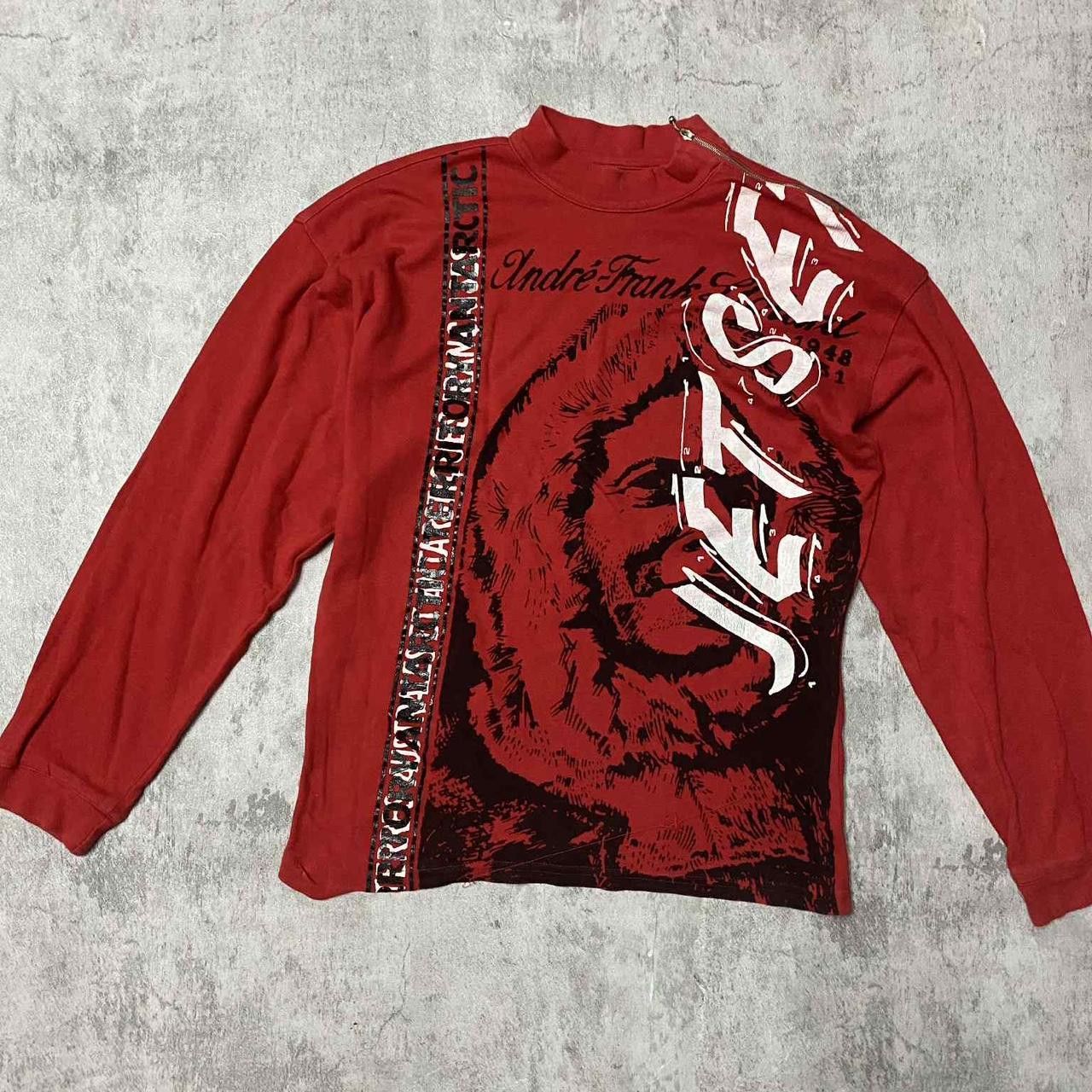 Other Undercover red and black long sleeve shirt #goth Size US XS / EU 42 / 0 - 1 Thumbnail
