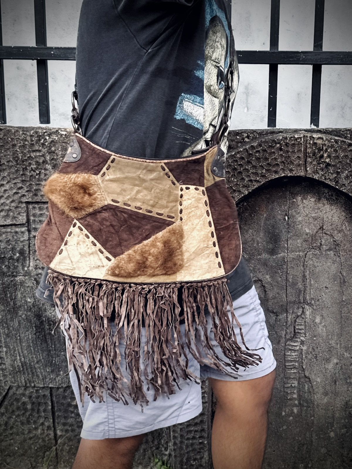 LGB archive バッククロス　十字　ルグランブルー　grunge Le Grande Bleu (L.G.B.) LGB Le Grande Bleu Leather Sahara Holster