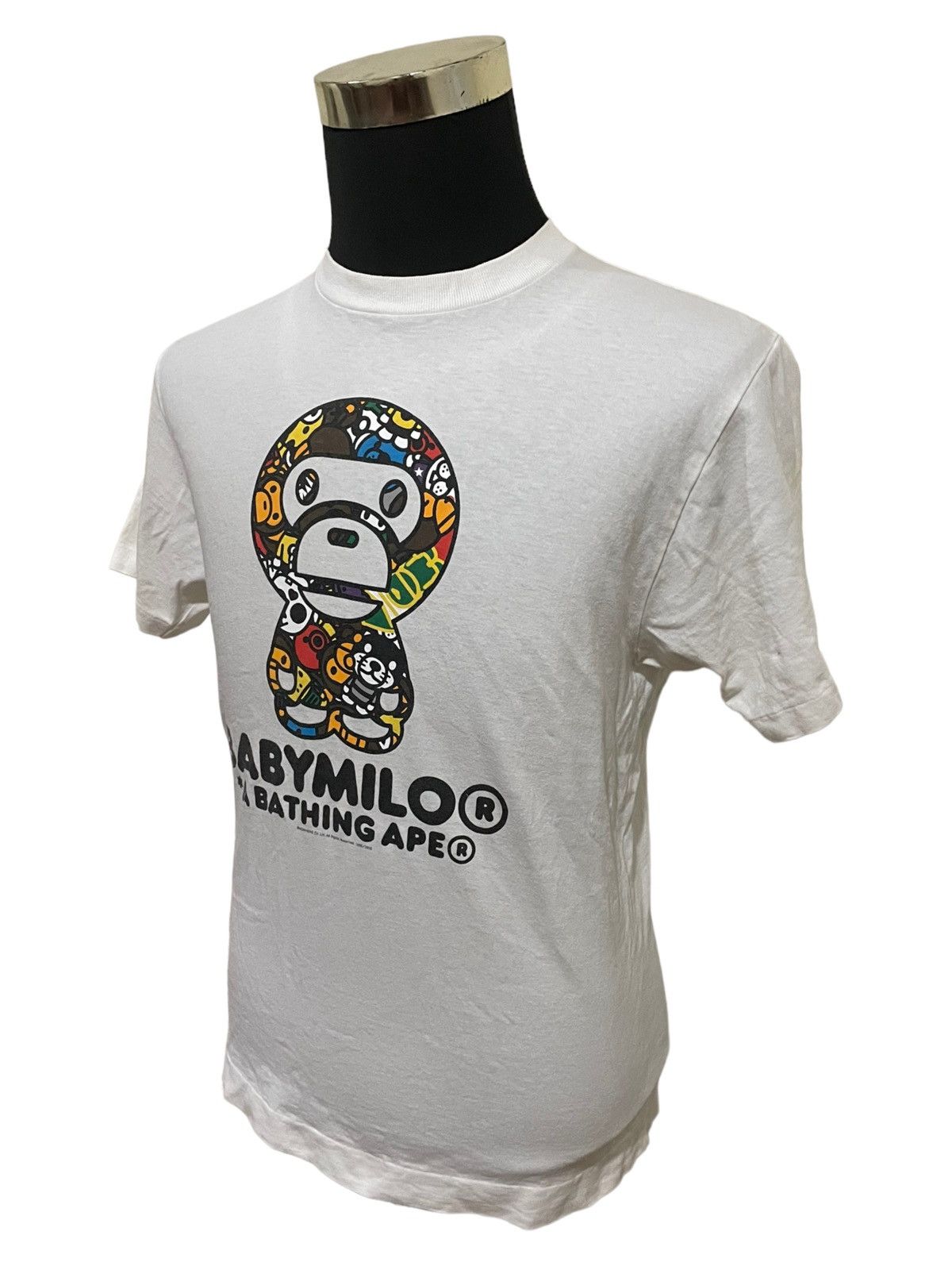 Bape VTG Babymilo A Bathing Ape Safari Tee Single Stitch Size M Size US M / EU 48-50 / 2 - 3 Thumbnail