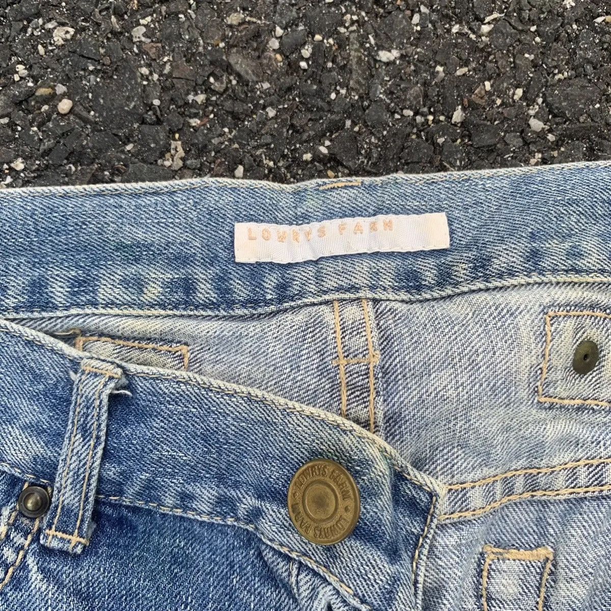 Hysteric Glamour 🔥Distressed Denim 32x31 Faded Jeans Cinch Back Denim Pants Size US 32 / EU 48 - 7 Thumbnail
