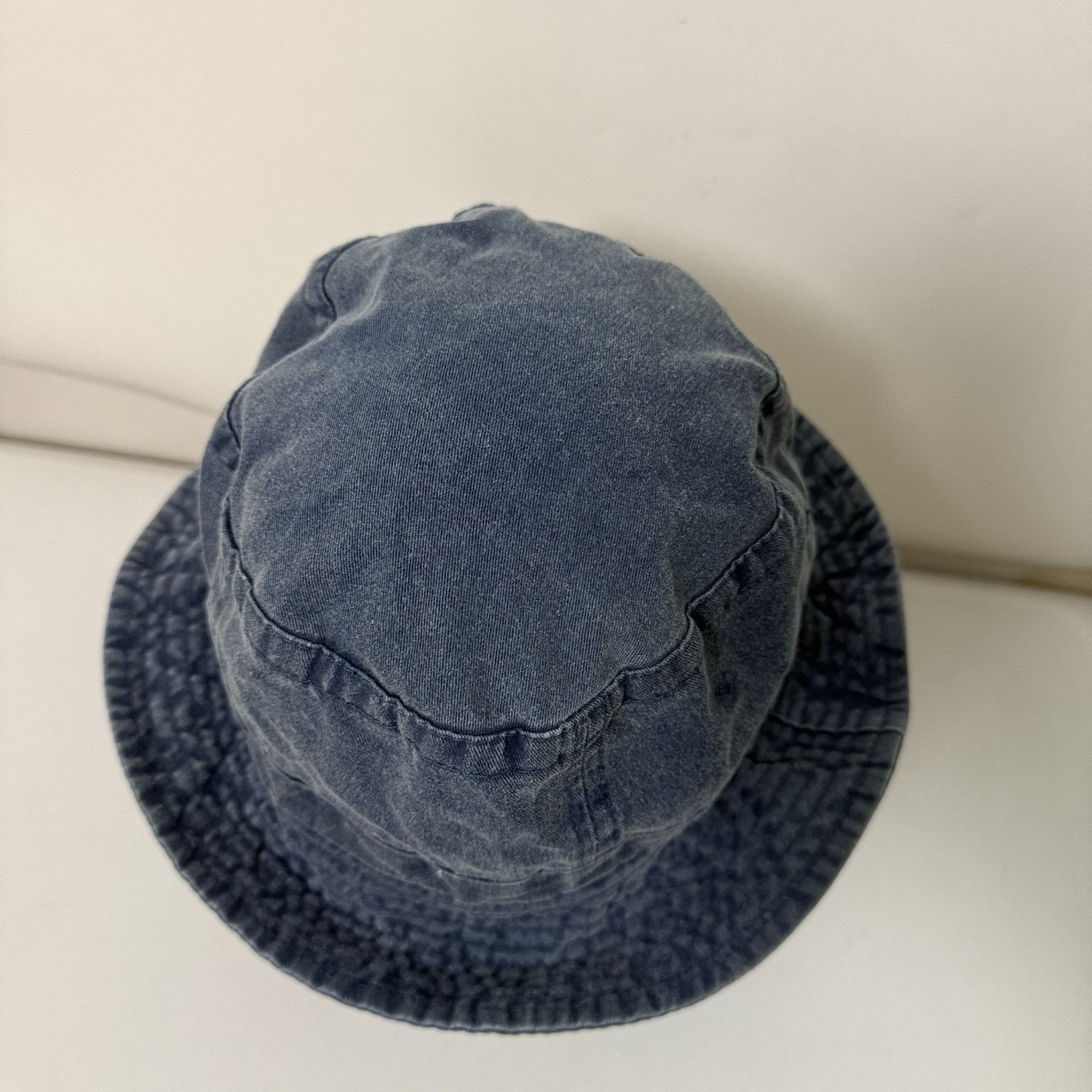 Otto Y2K Cozumel Mexico Bucket Hat Denim Blue Pool Vacation Beach Size ONE SIZE - 5 Thumbnail