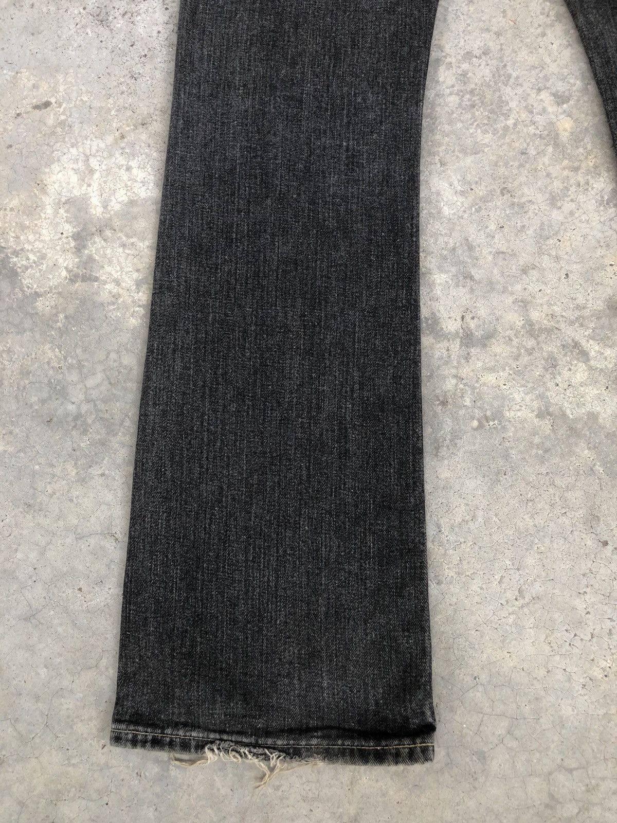 If Six Was Nine Japanese Lee Flared Jeans Distressed Jeans Size US 32 / EU 48 - 12 Thumbnail