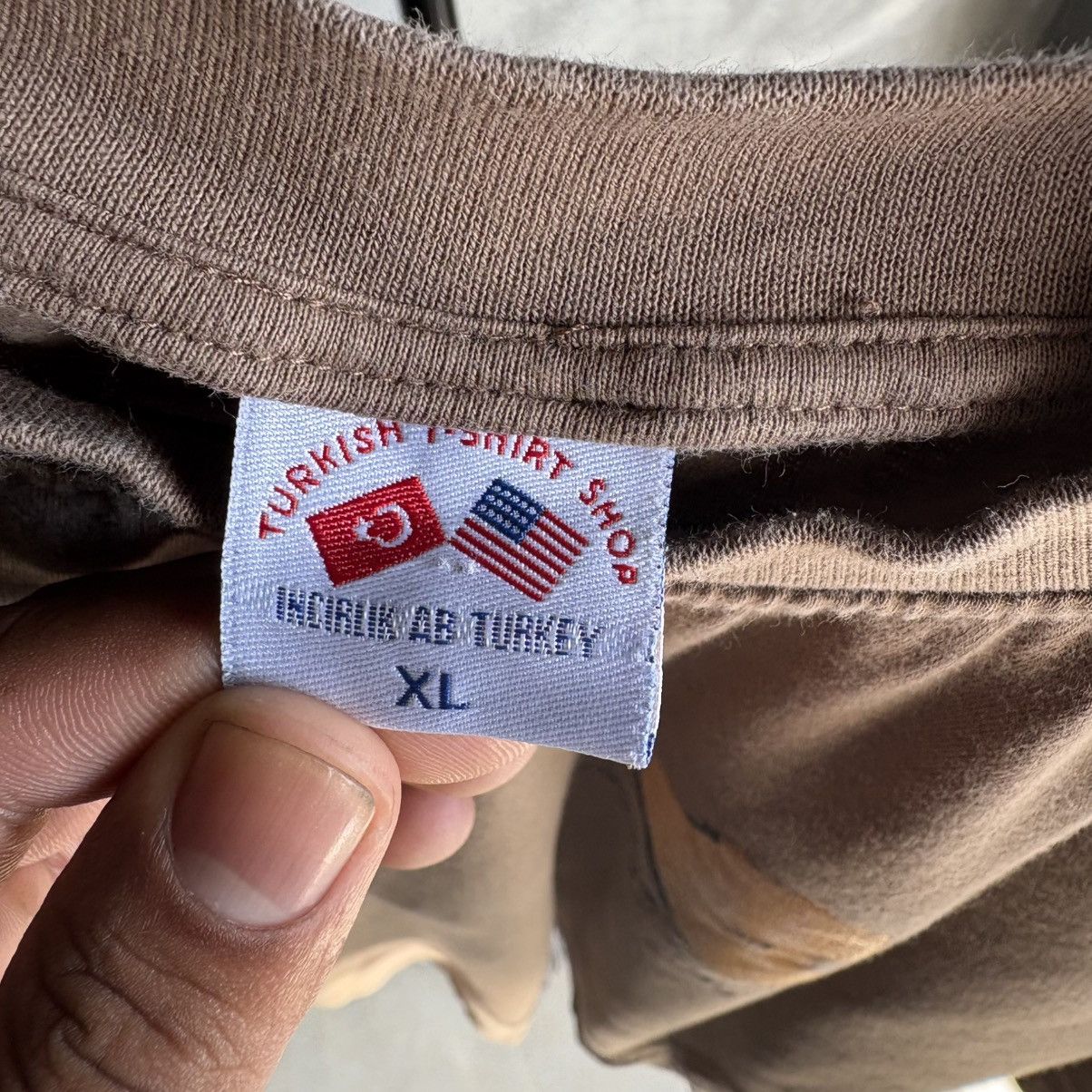 Other Turkish T-Shirt Men’s Size XL Brown Baghdad Iraq 2005 Size US XL / EU 56 / 4 - 9 Thumbnail