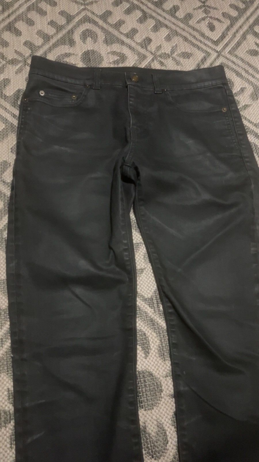Saint Laurent Paris Ysl jeans waxed Size US 32 / EU 48 - 2 Thumbnail