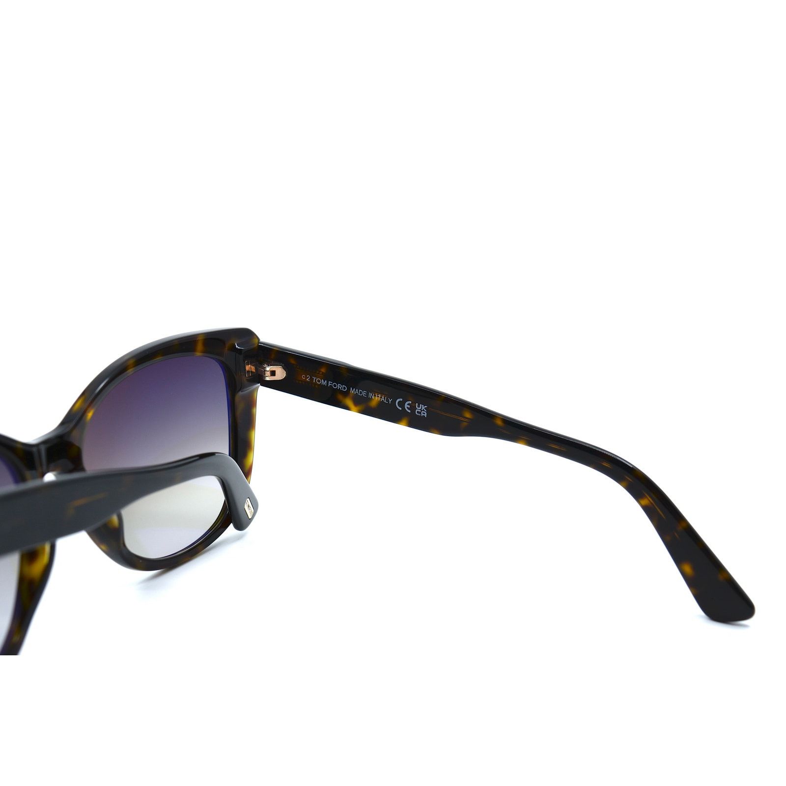 Tom Ford TOM FORD NORA TF937 52K HAVANA BROWN GRADIENT SUNGLASSES Size ONE SIZE - 9 Thumbnail