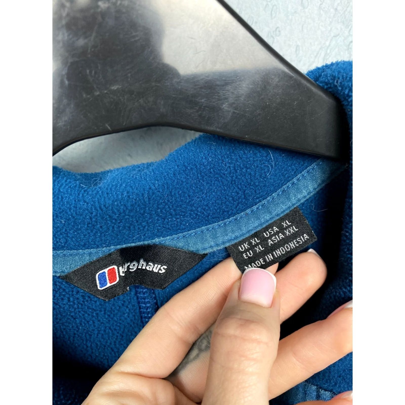 Berghaus Berghaus Polartec Mens 1/4 Zip Fleece Jacket XL Blue Jacket Mens XL Fleece Berghaus Polartec 1/4 Zip XL Blue Size US XL / EU 56 / 4 - 4 Thumbnail