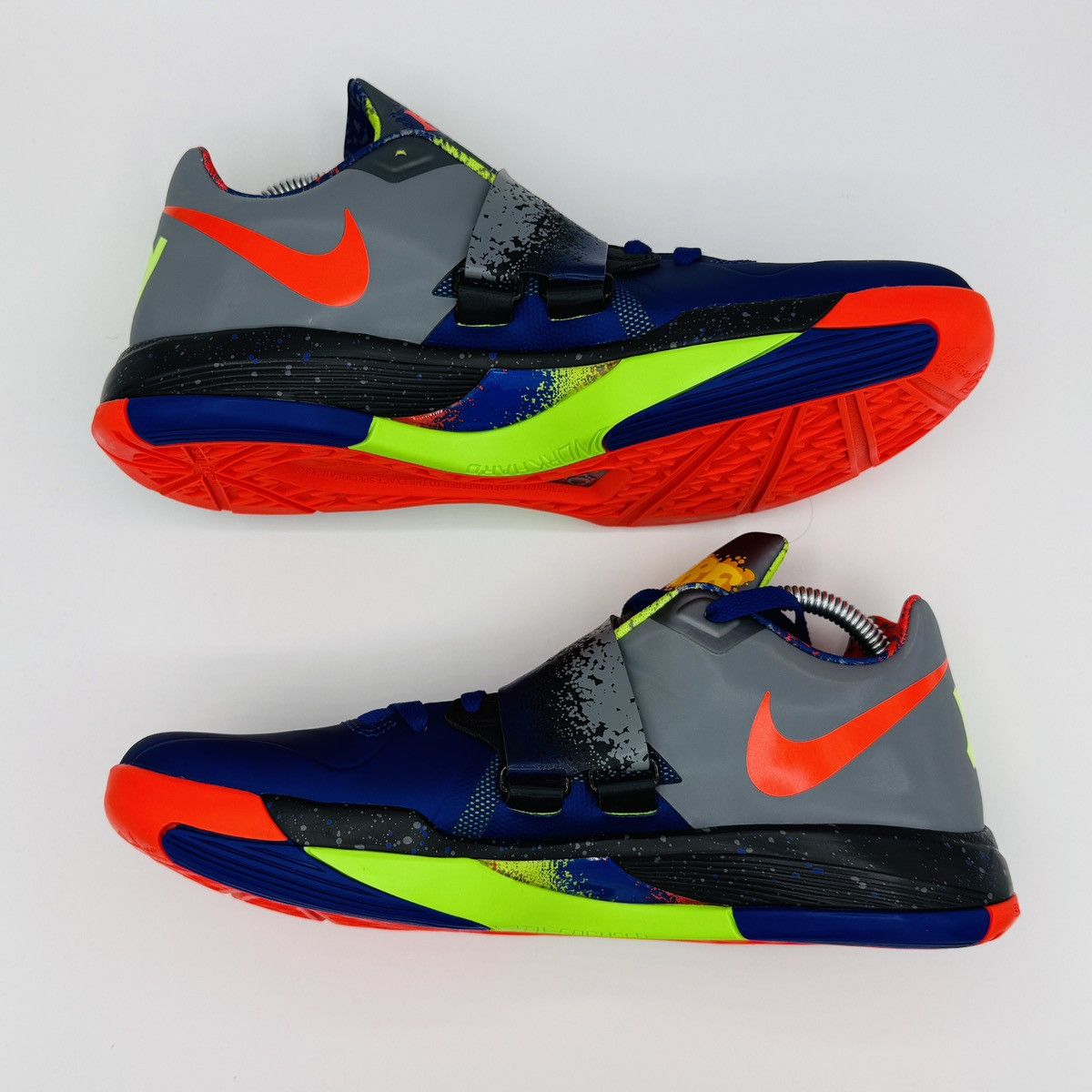 Nike Nike KD 4 NERF Multicolor Basketball Sneakers - 2024 Shoe Size US 9.5 / EU 42-43 - 4 Thumbnail