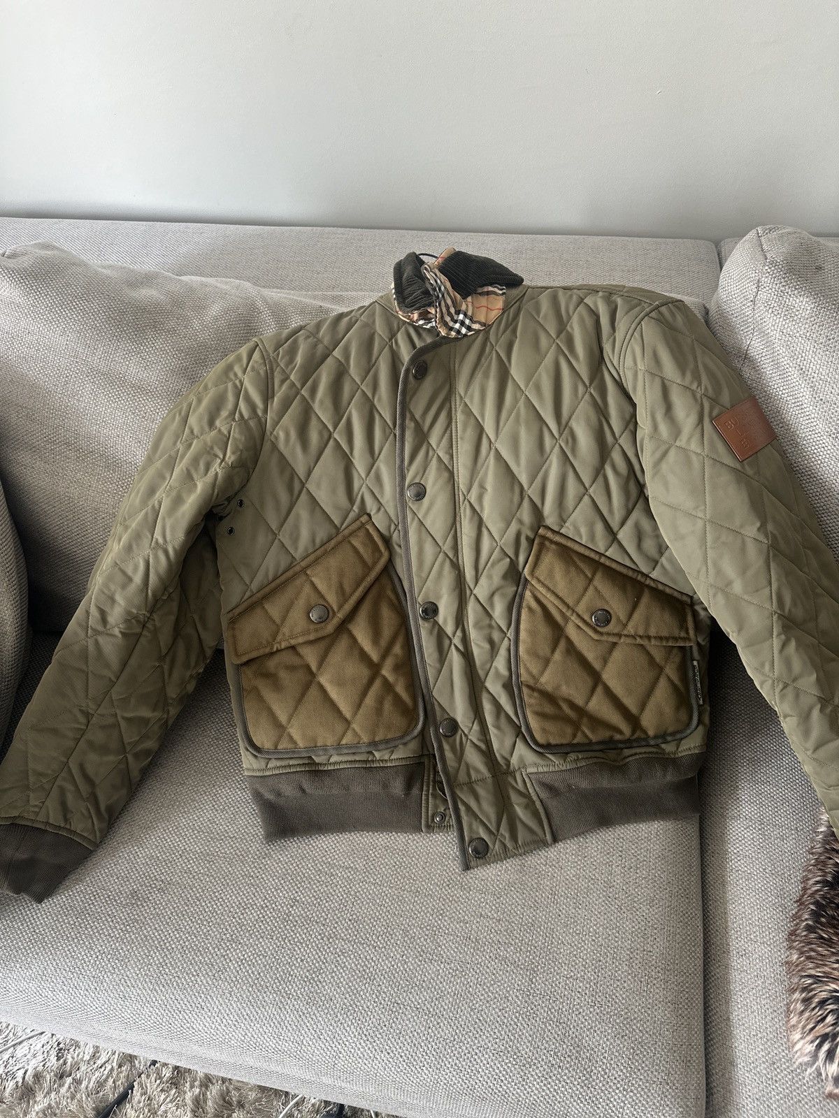 Burberry Burberry Chilton Diamond Quilted Jacket REVERSIBLE SIZE 52 Size US L / EU 52-54 / 3 - 2 Thumbnail