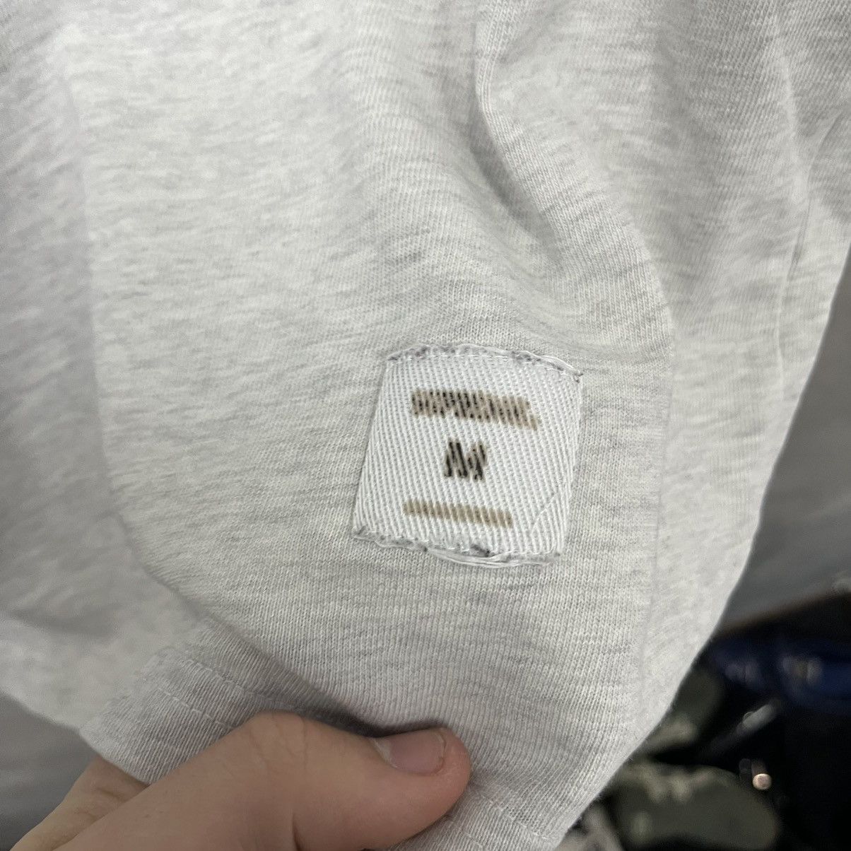 Supreme Supreme T-Shirt Big Logo Grey Size M Size US M / EU 48-50 / 2 - 9 Thumbnail
