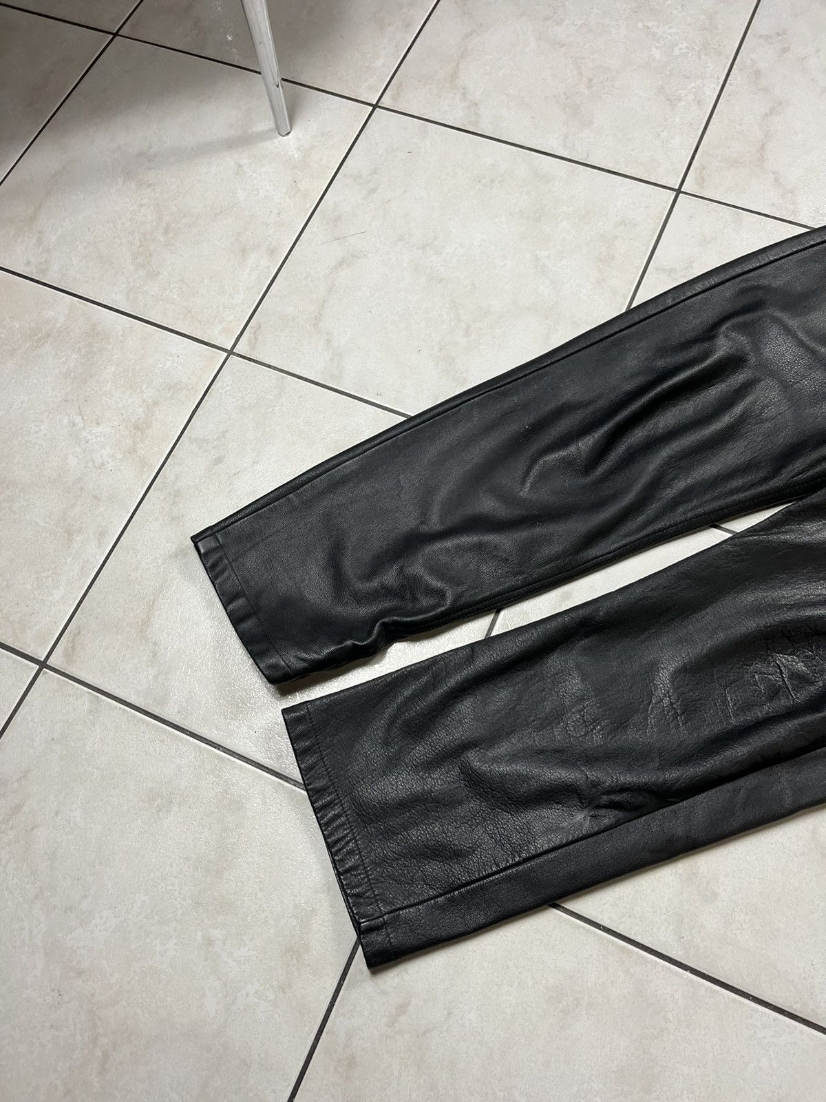 Leather × Vintage Vintage Conwell 32x32 leather classic pants trousers Size US 32 / EU 48 - 10 Thumbnail