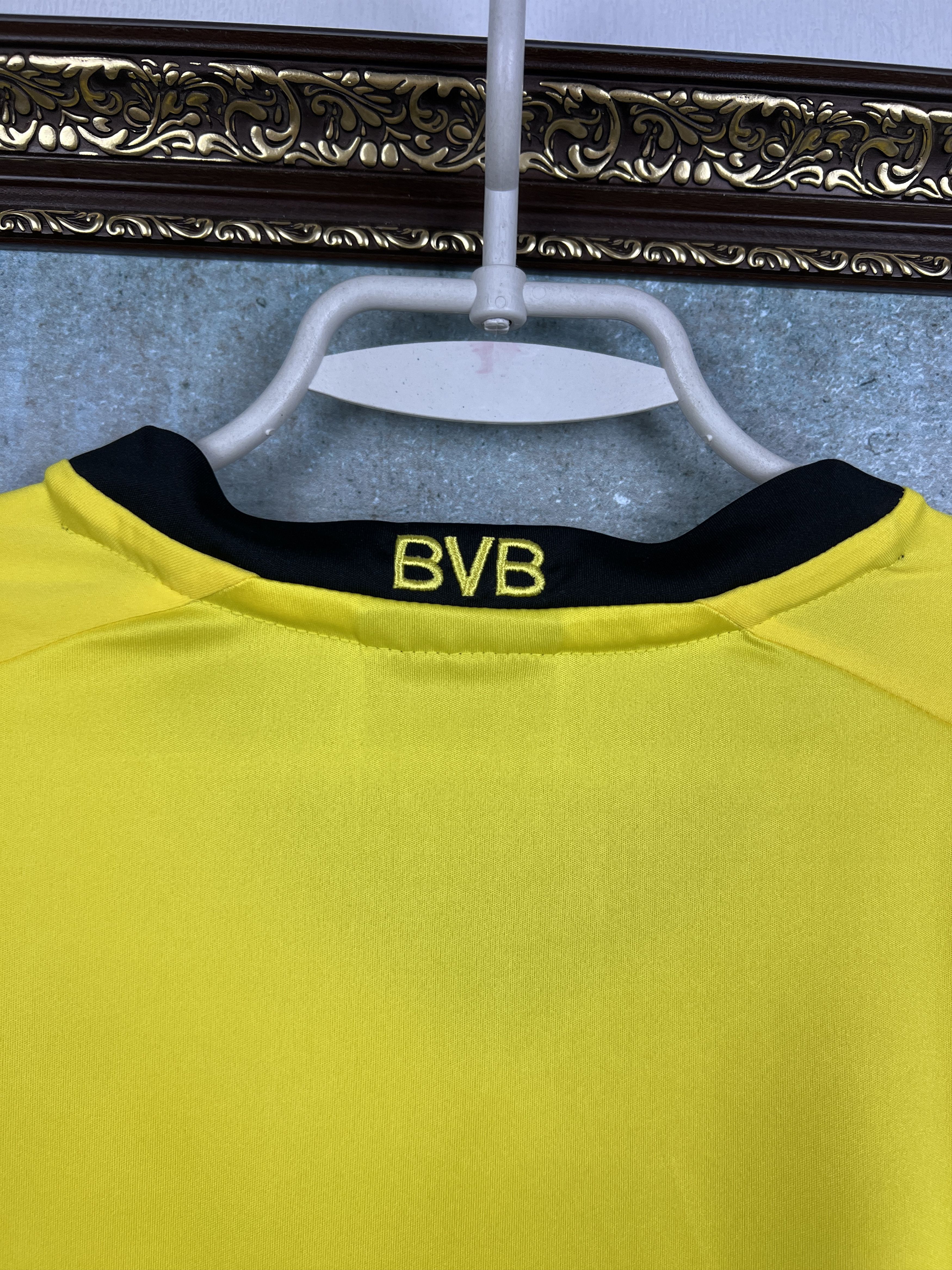 Kappa Borussia Dortmund Home football shirt Soccer Jersey Trikot Size US L / EU 52-54 / 3 - 9 Thumbnail